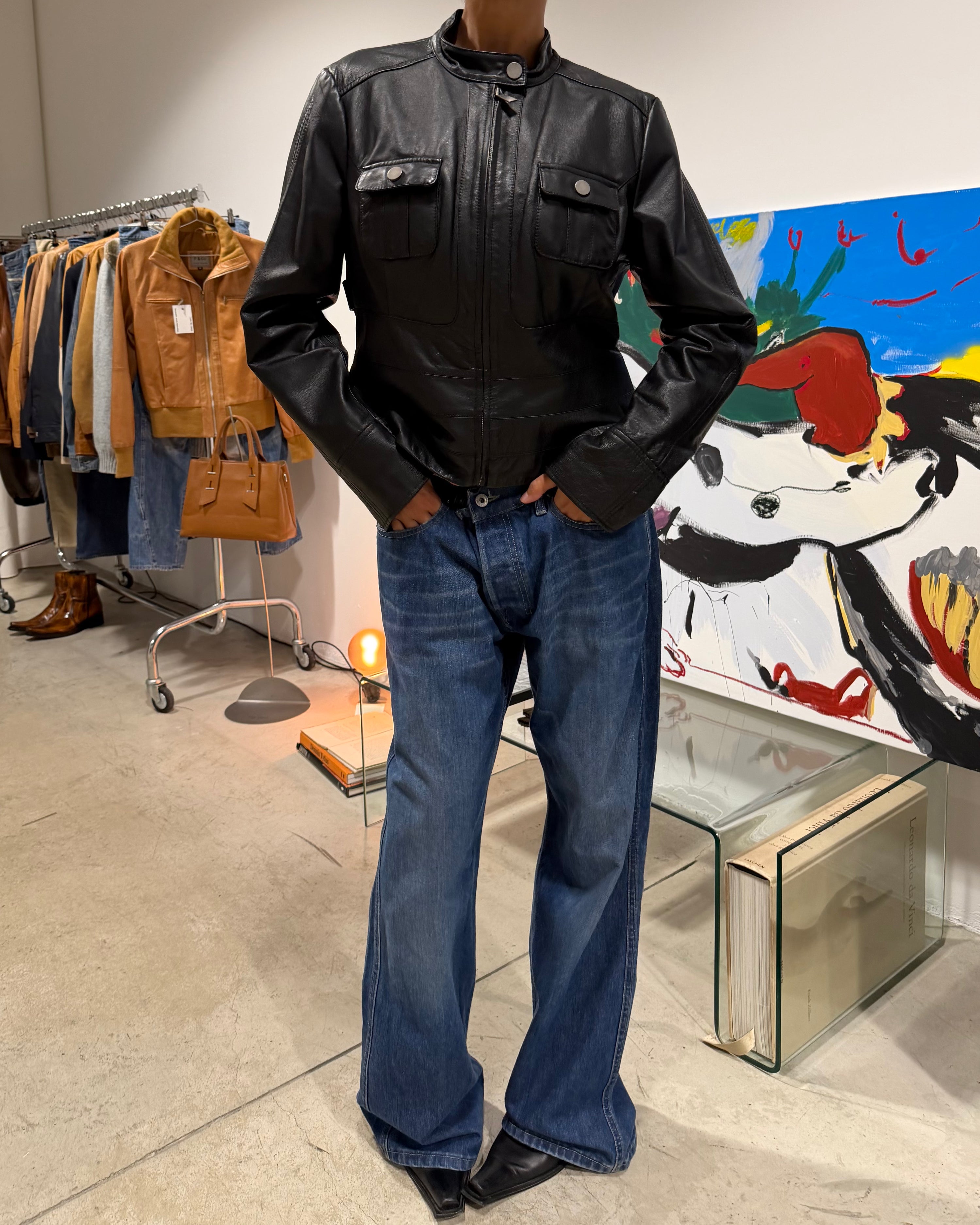 The Yumi leather jacket