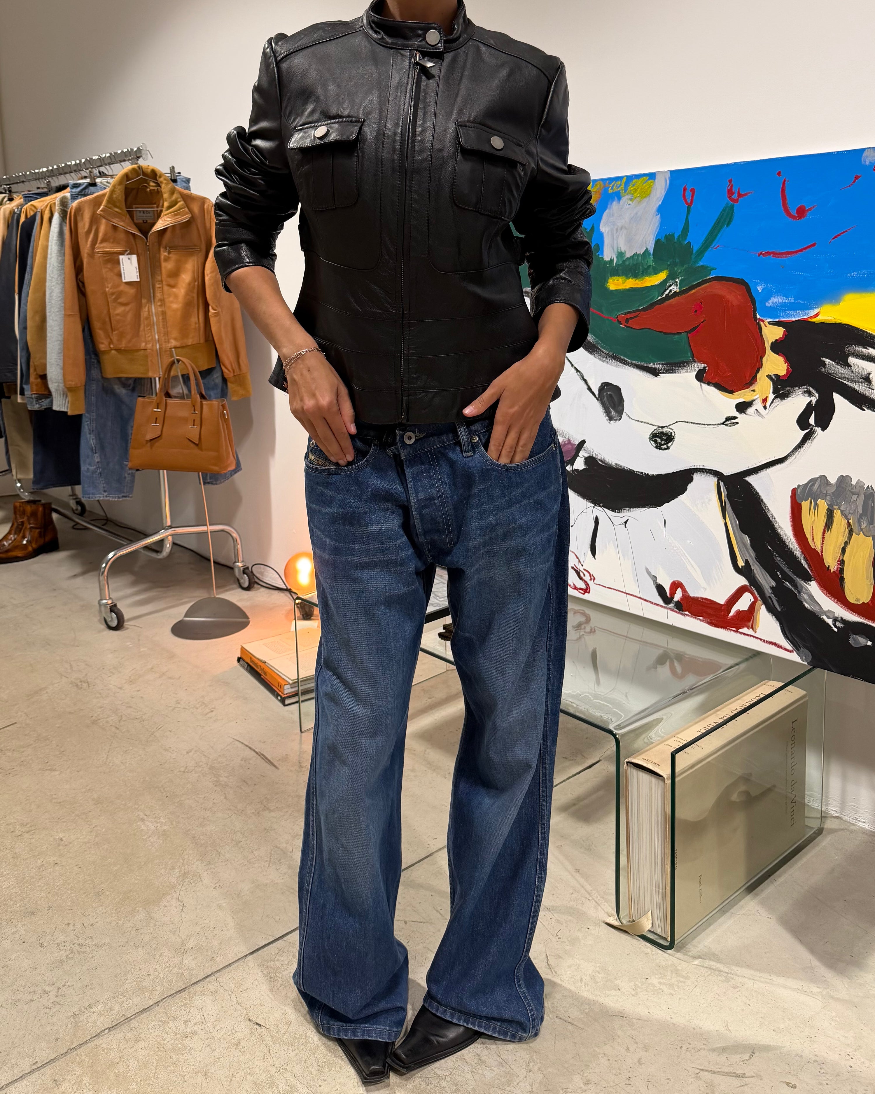 The Yumi leather jacket