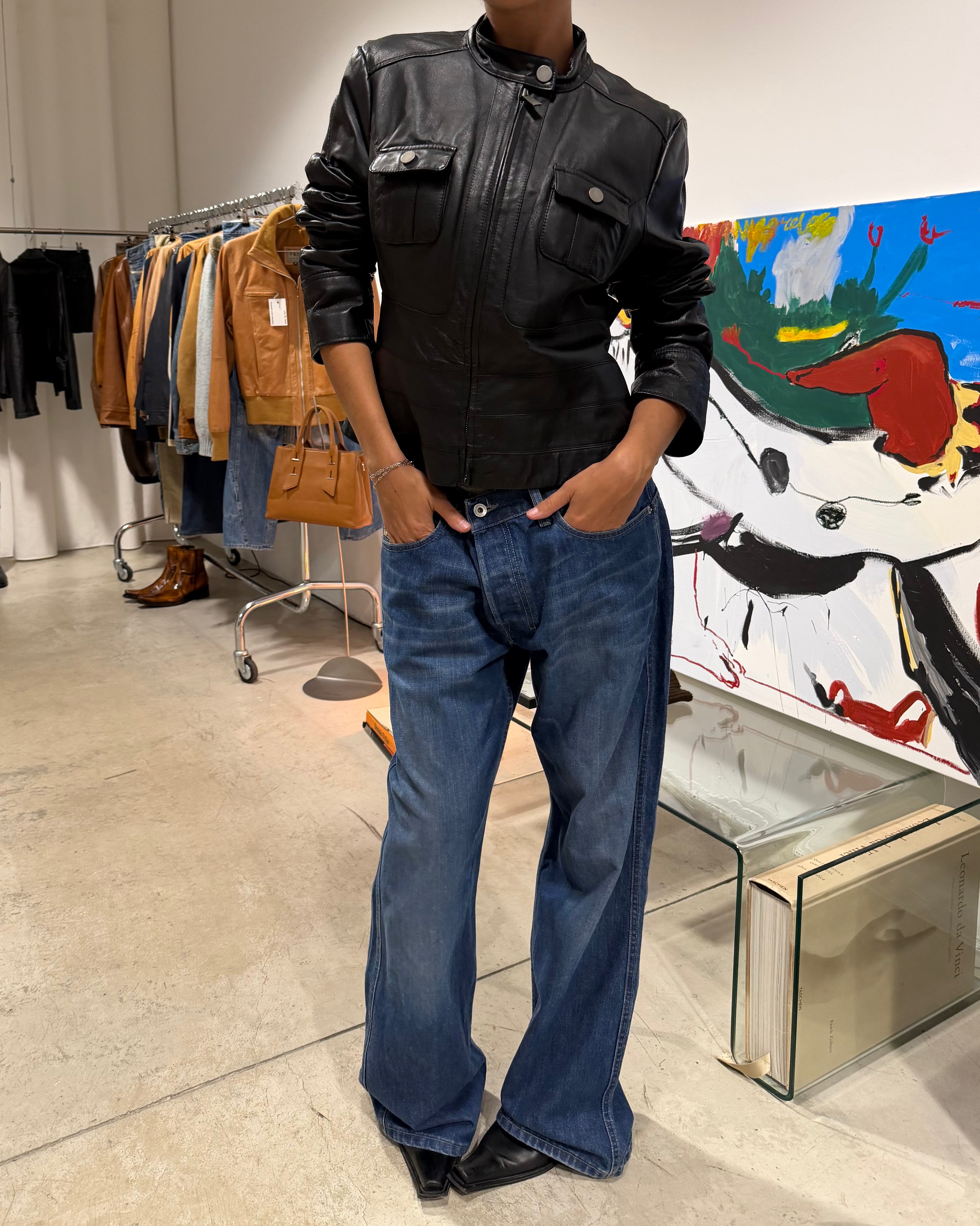 The Yumi leather jacket