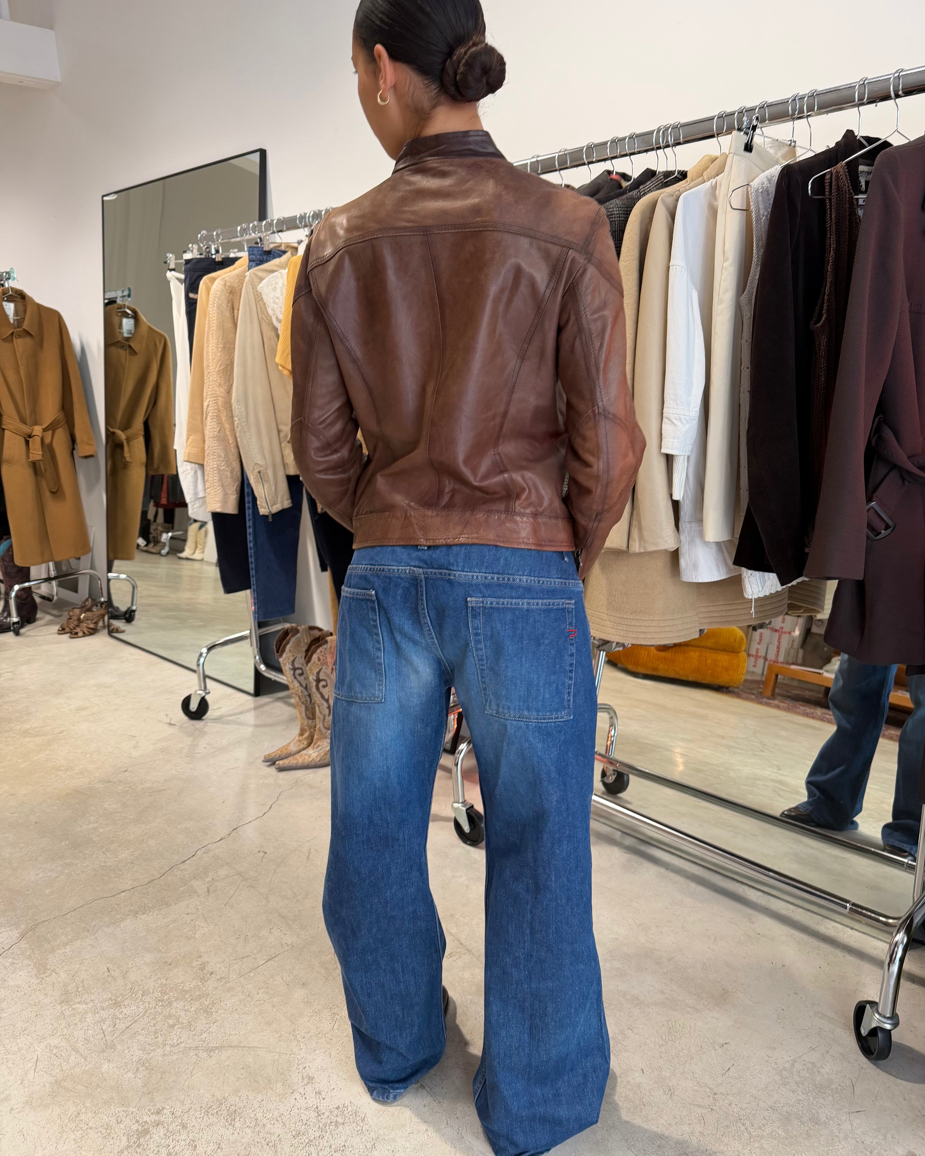 Evonna leather jacket