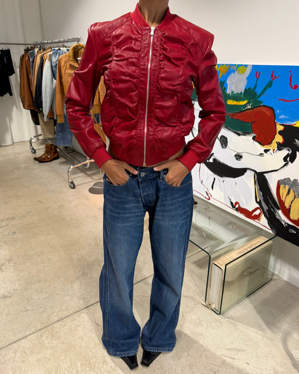 The Sandra leather jacket