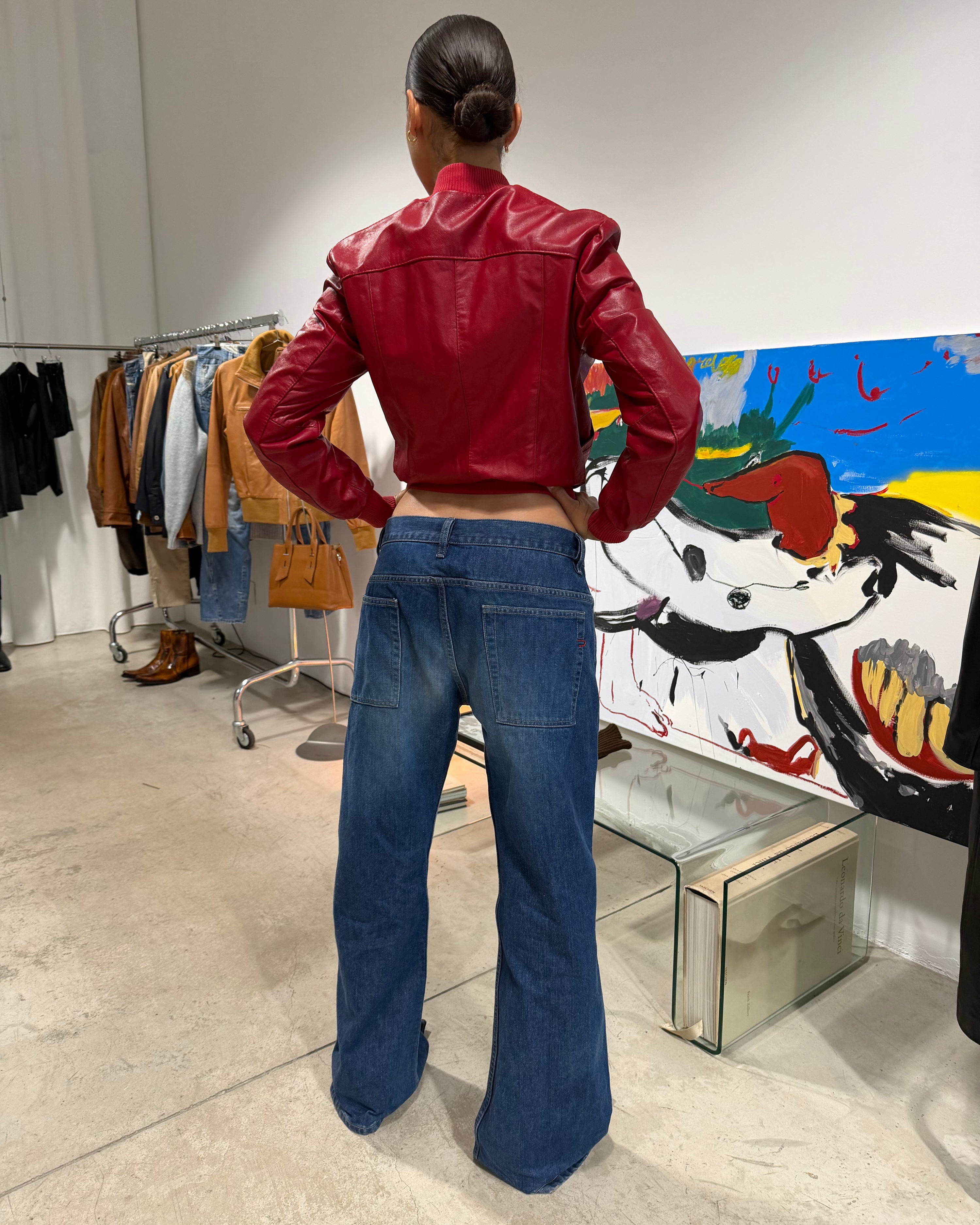 The Sandra leather jacket