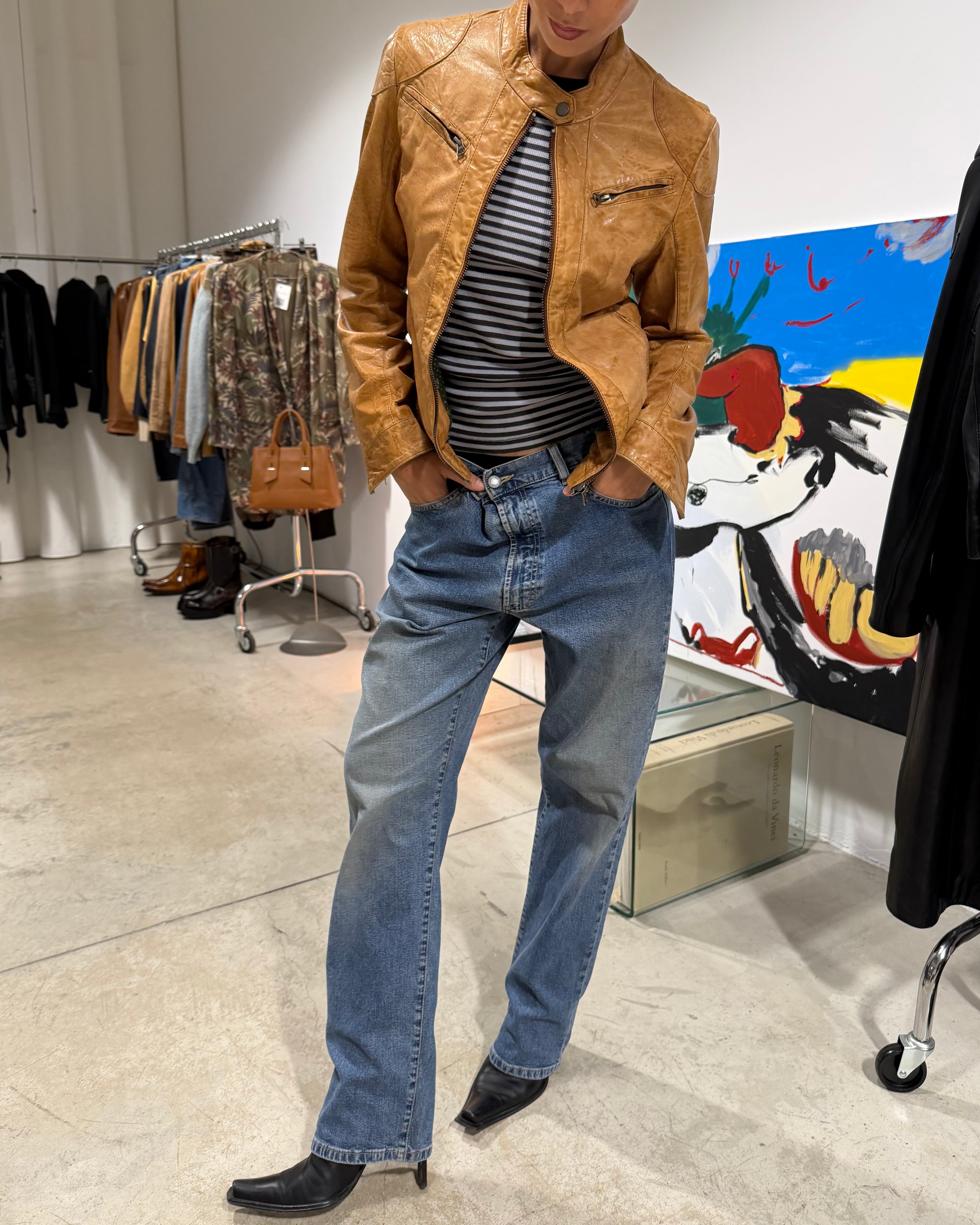 The Edda leather jacket