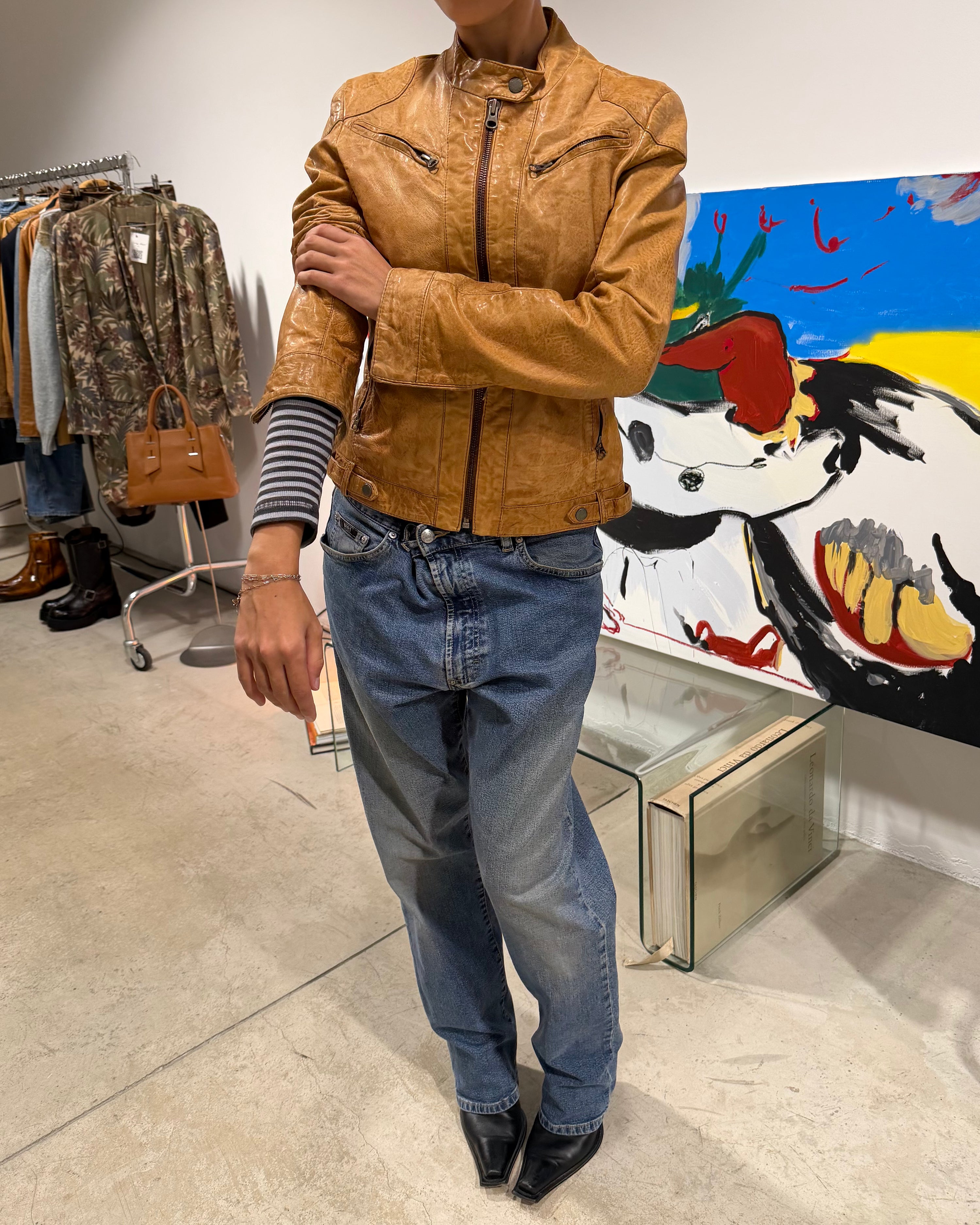 The Edda leather jacket