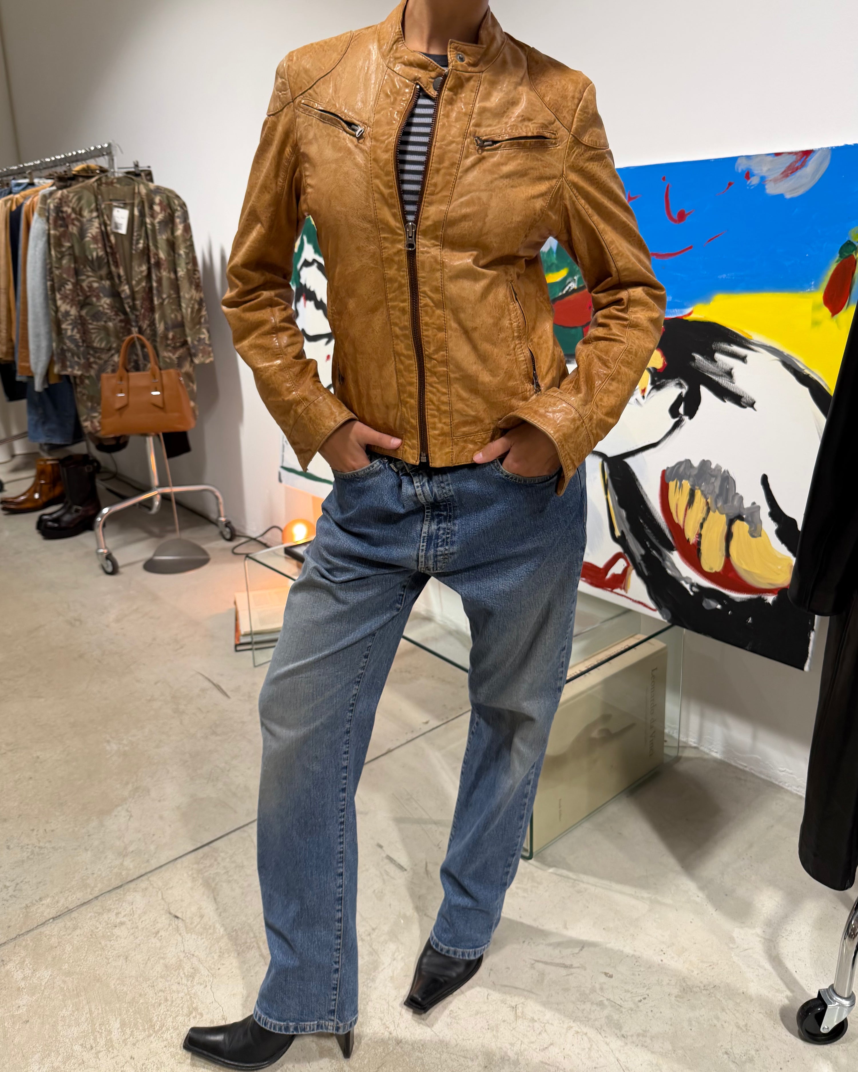 The Edda leather jacket