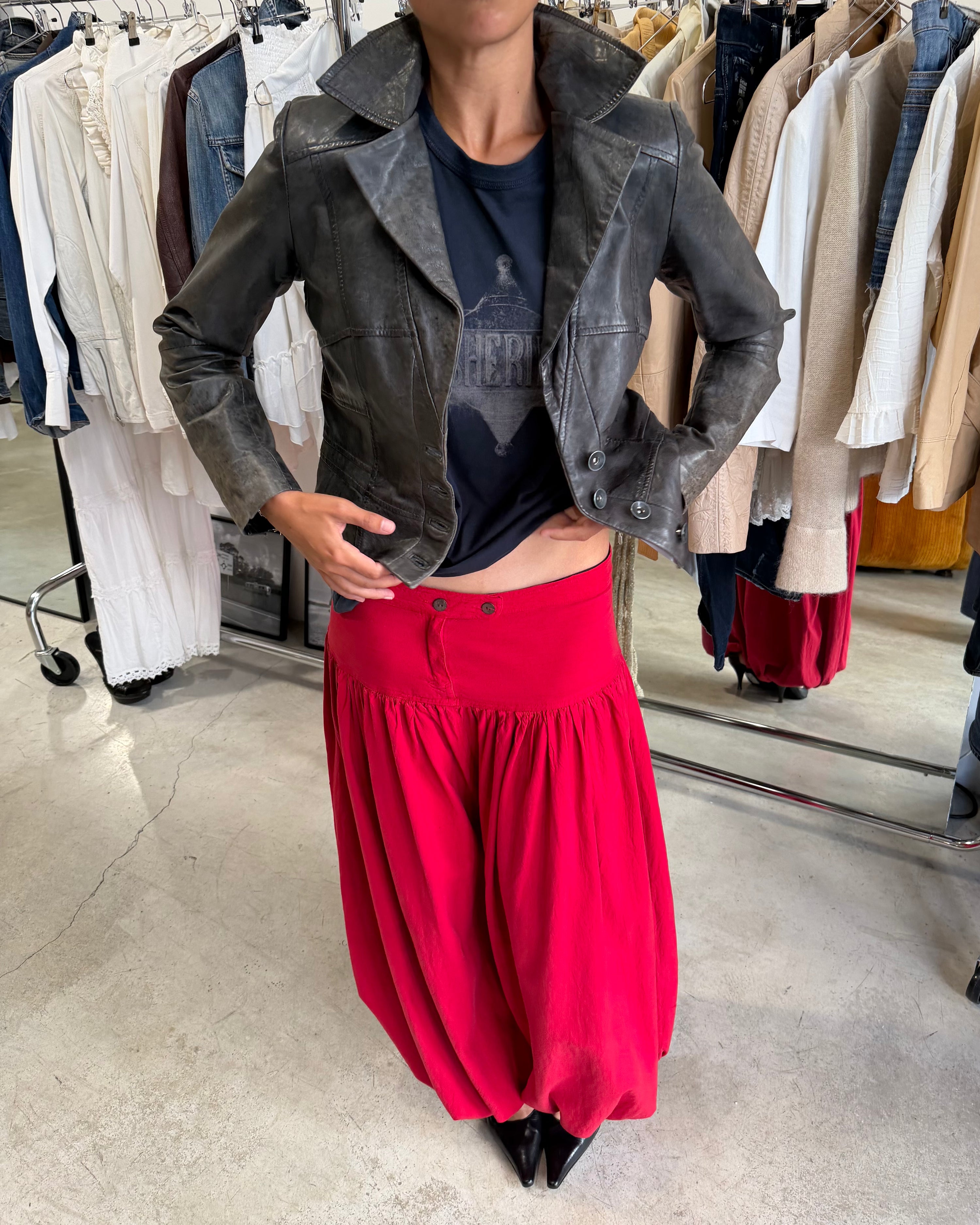 The Adheera leather jacket