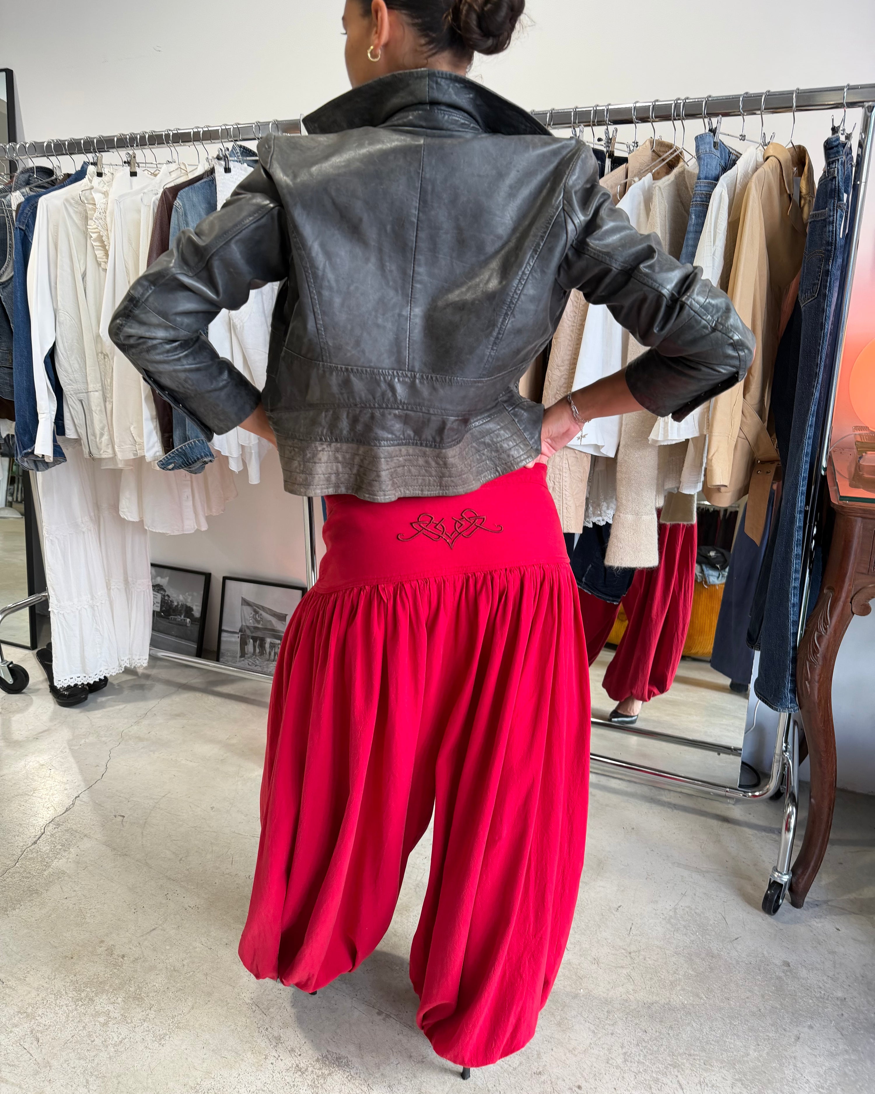 The Adheera leather jacket
