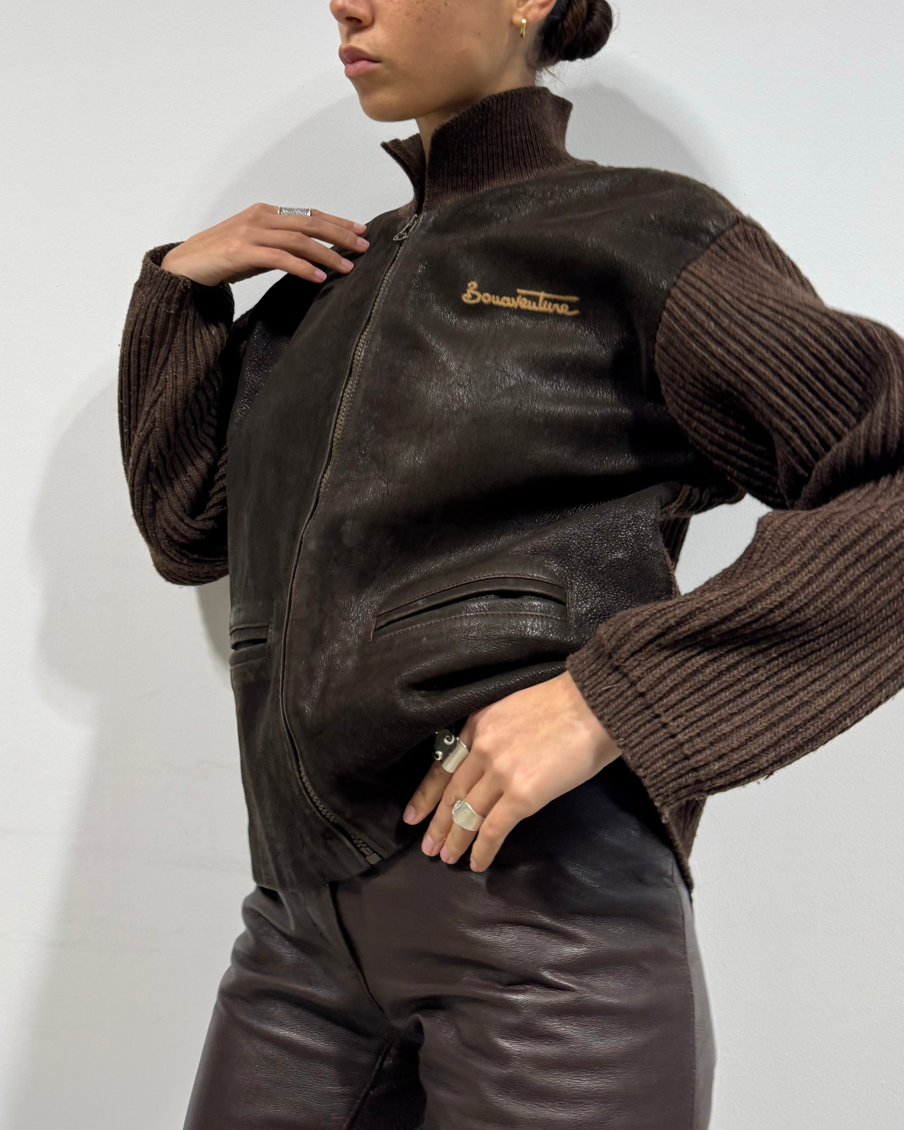 The Nora leather jacket
