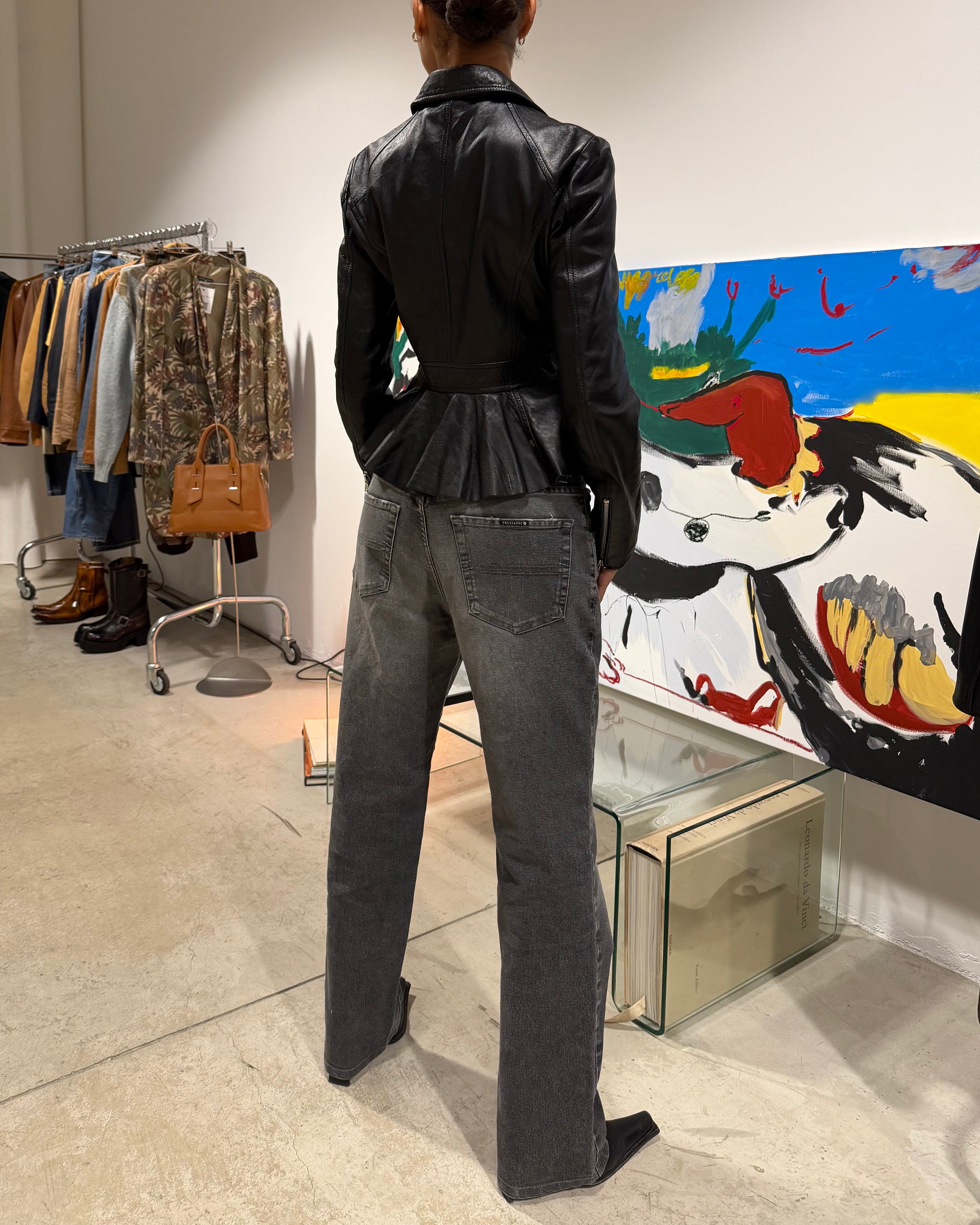 The Lucie leather jacket