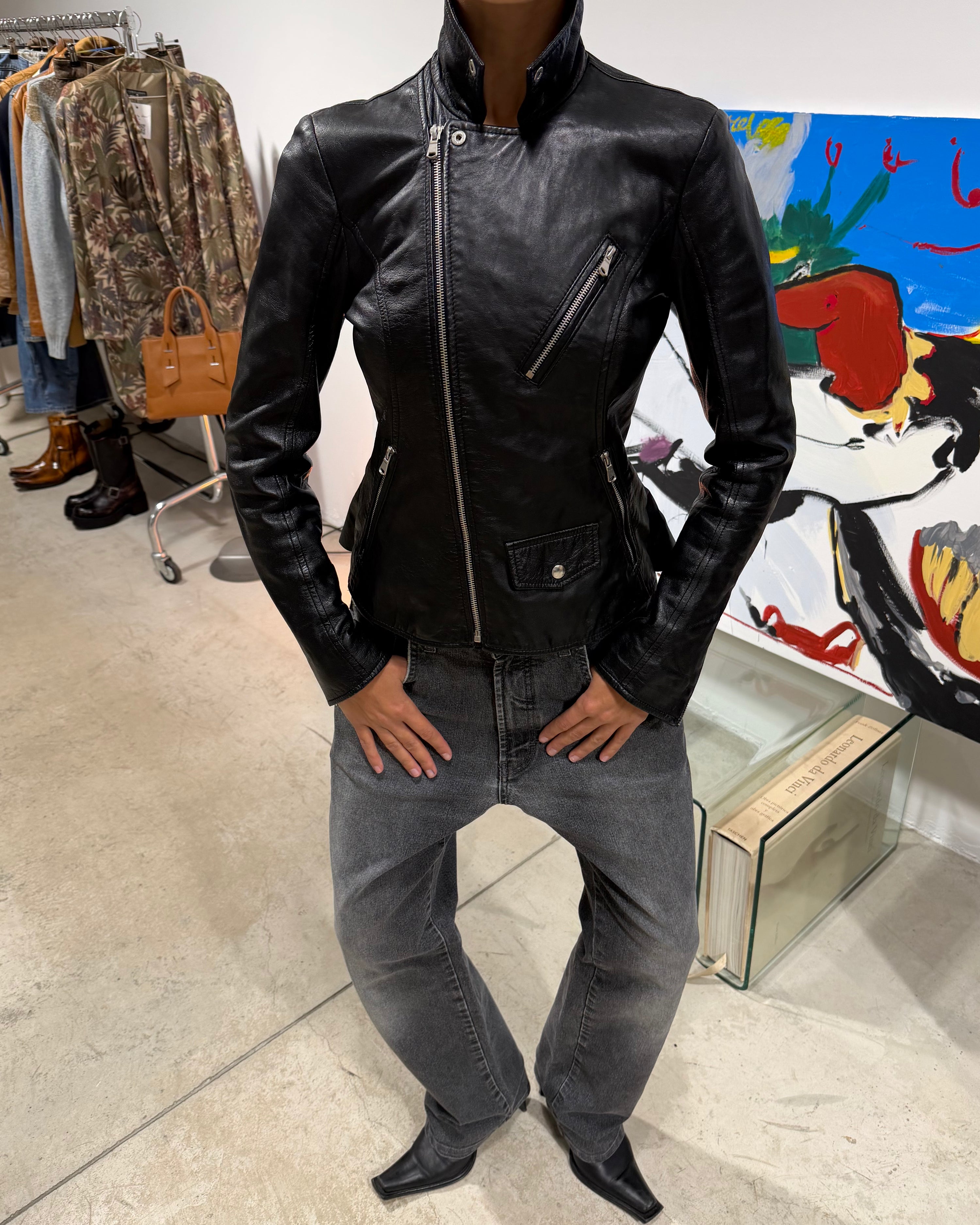 The Lucie leather jacket