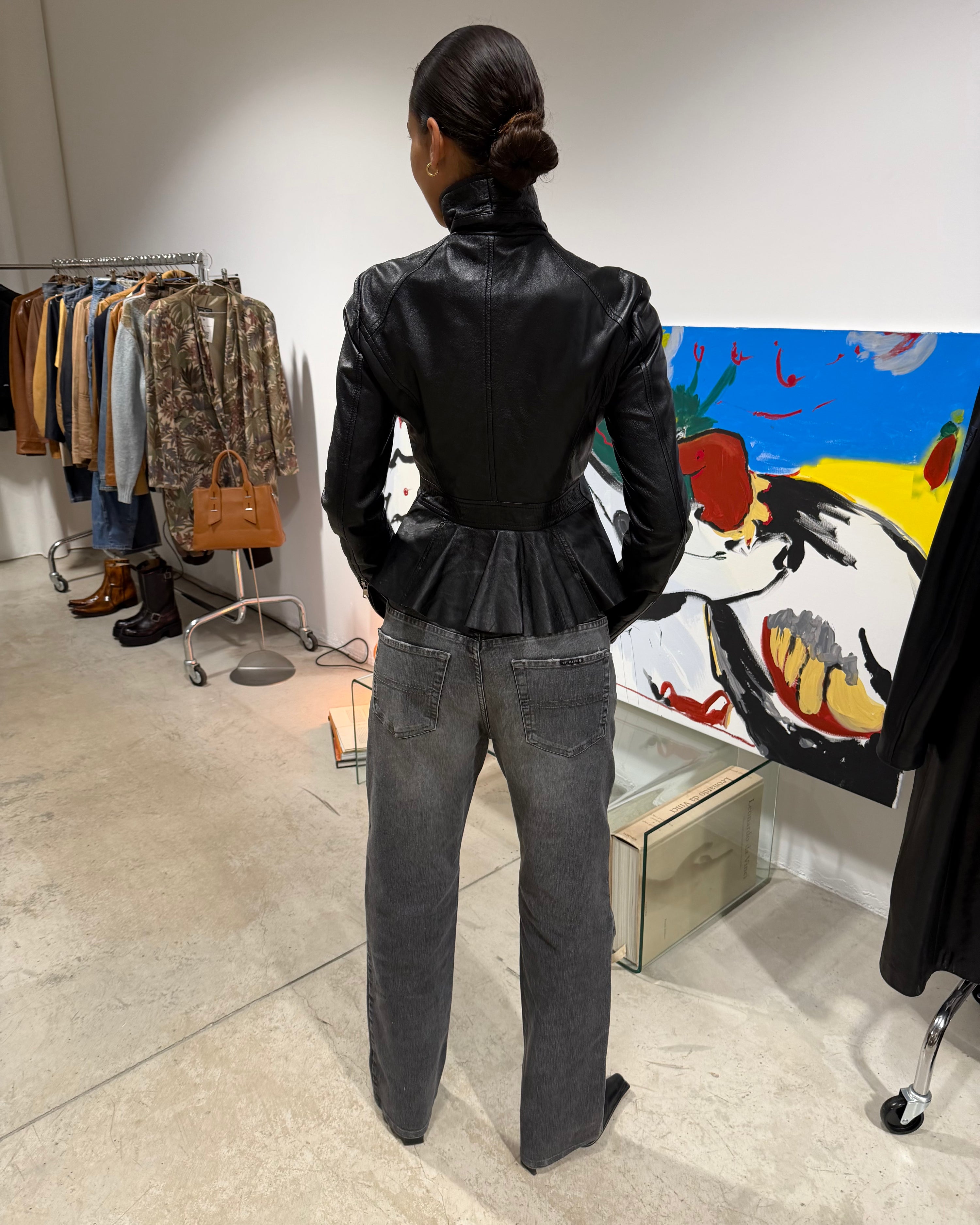 The Lucie leather jacket