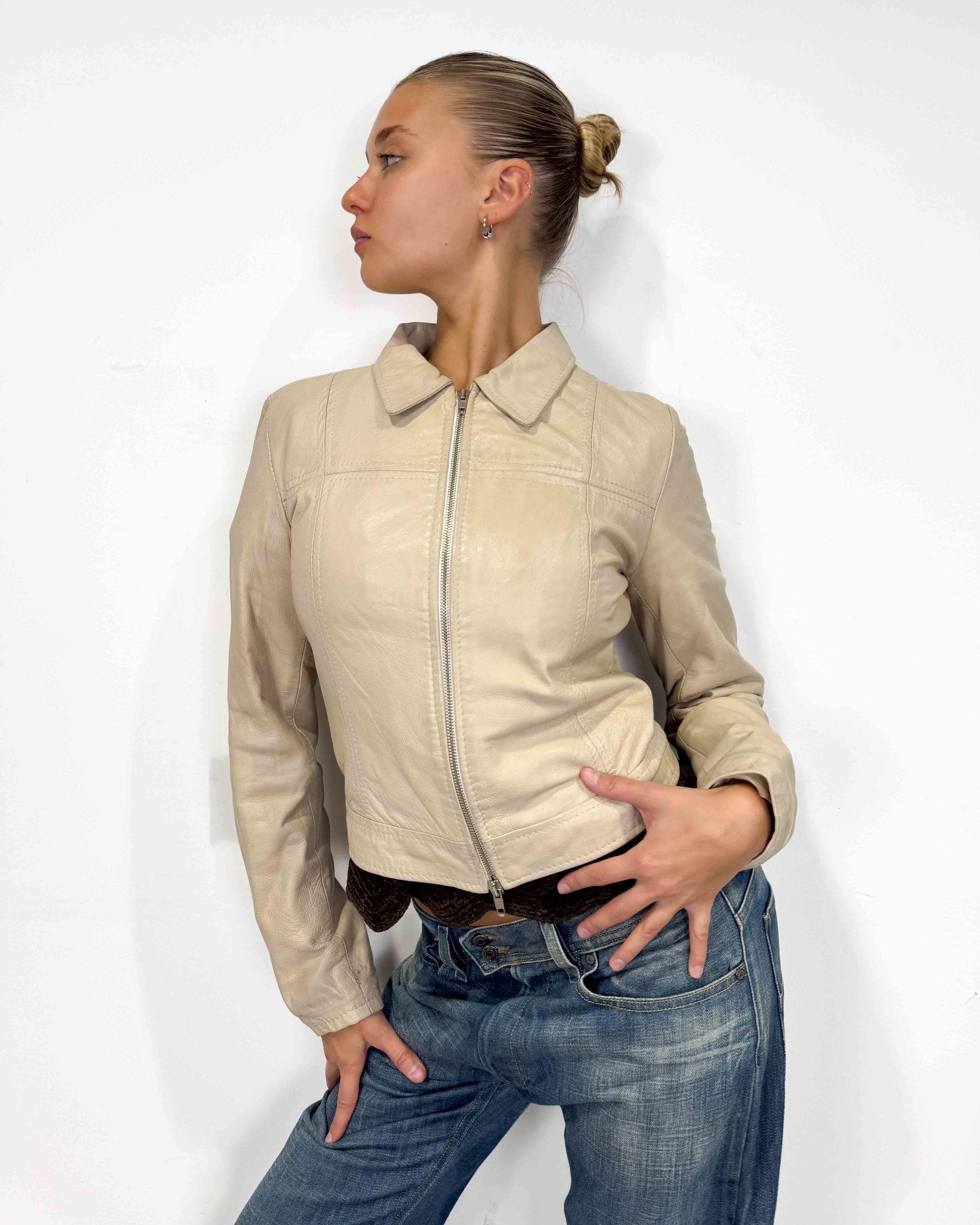 The Tori leather jacket