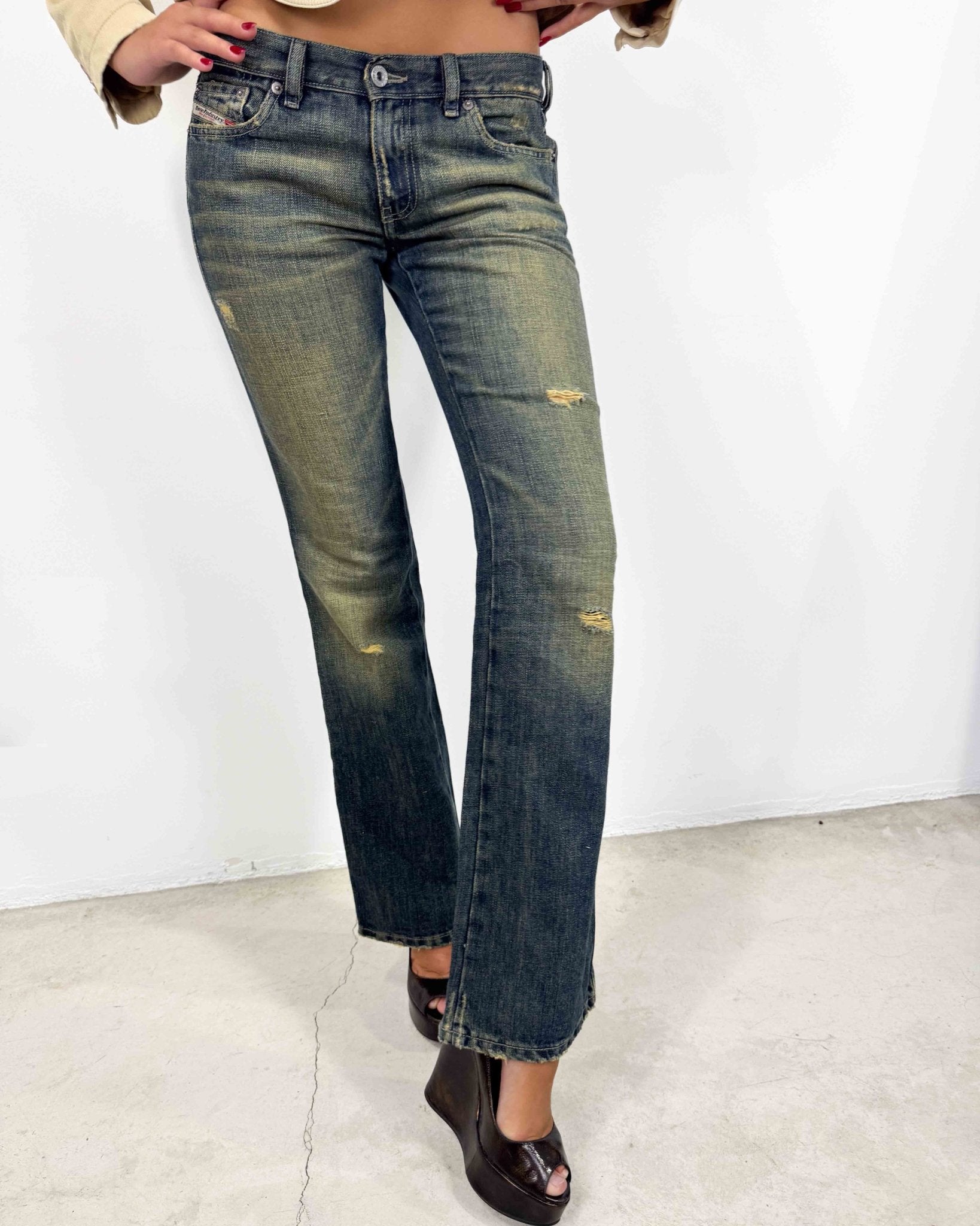 The Abigail jeans by Diesel - rig vert