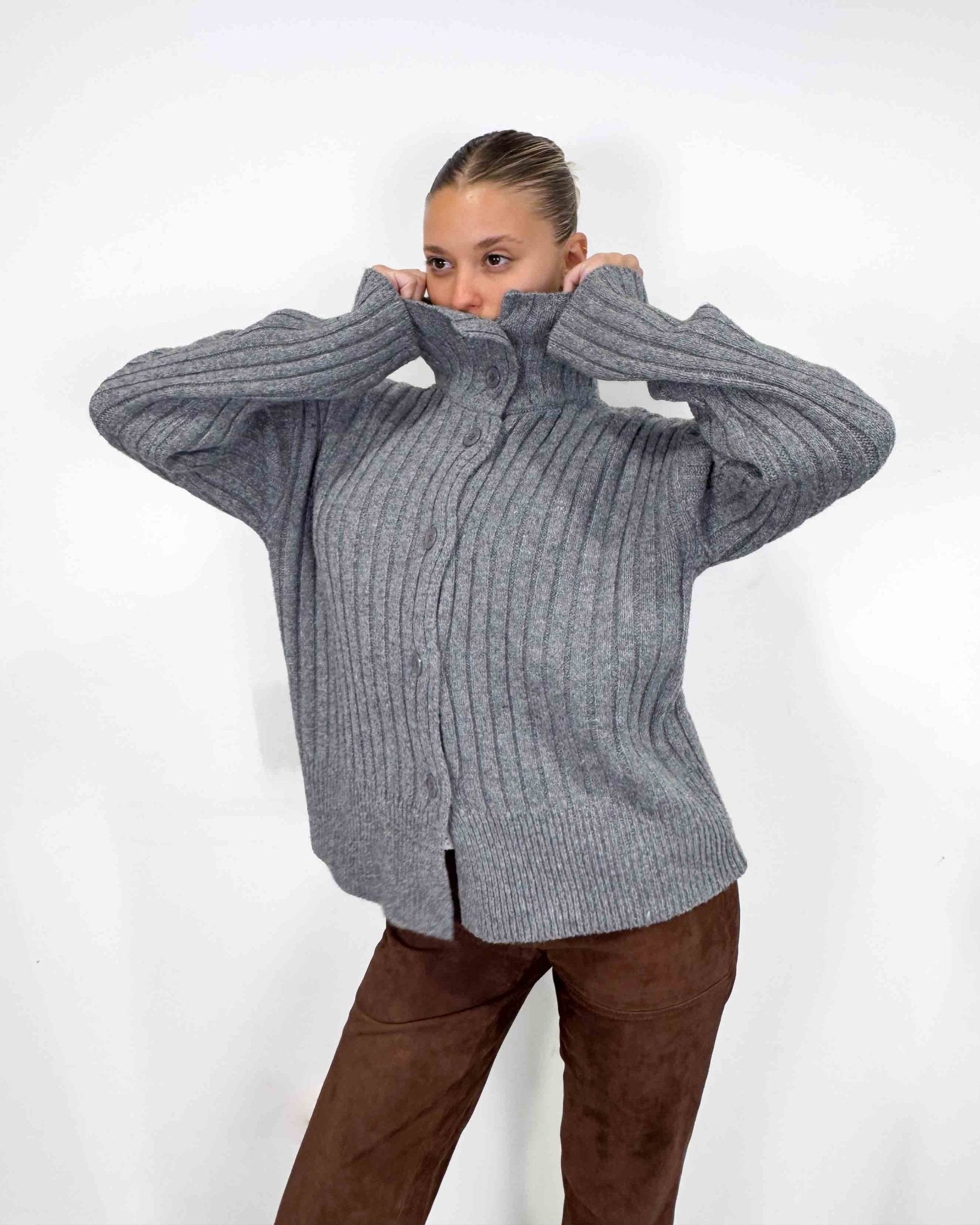 The Abril knit - rig vert