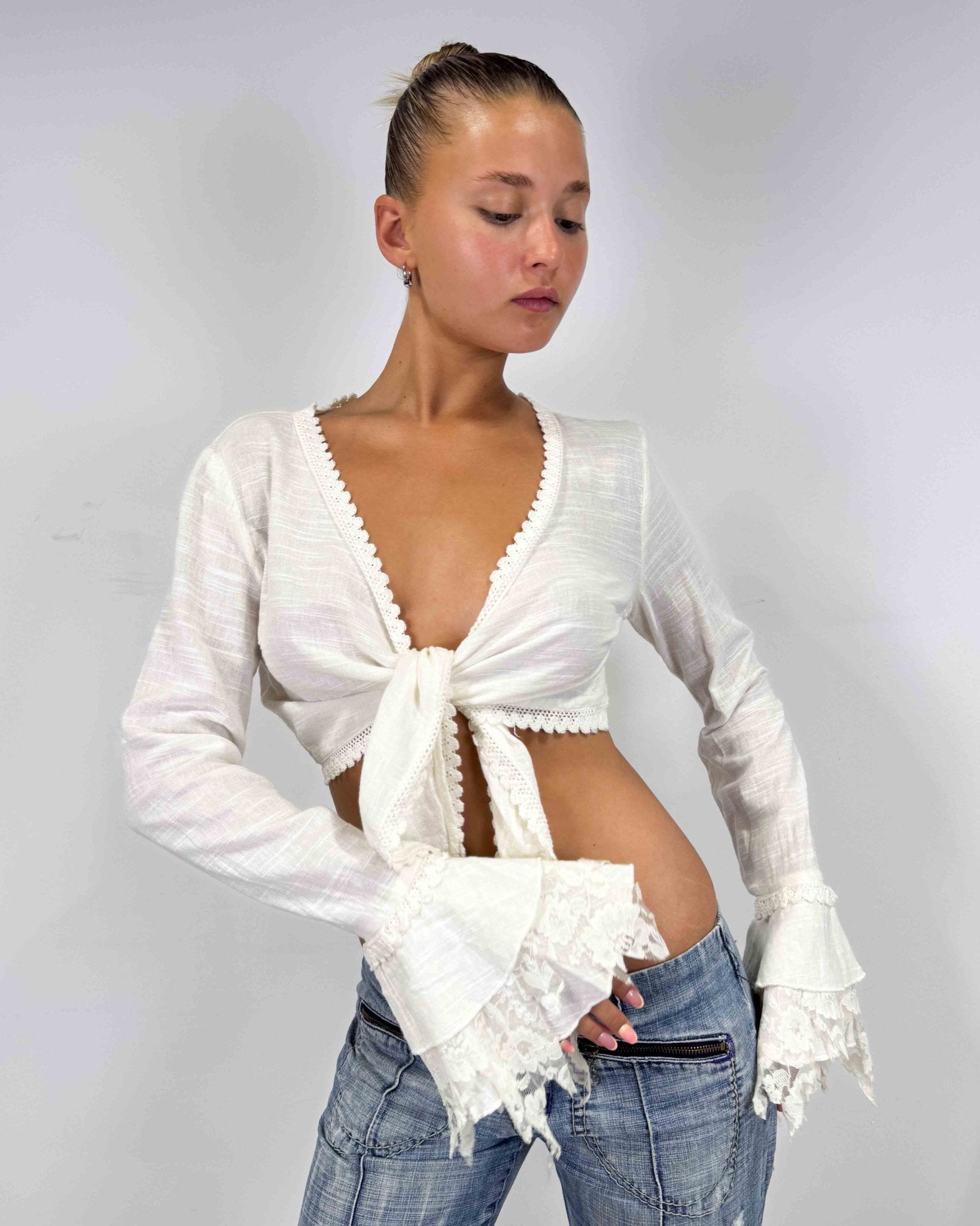The Ada blouse - rig vert