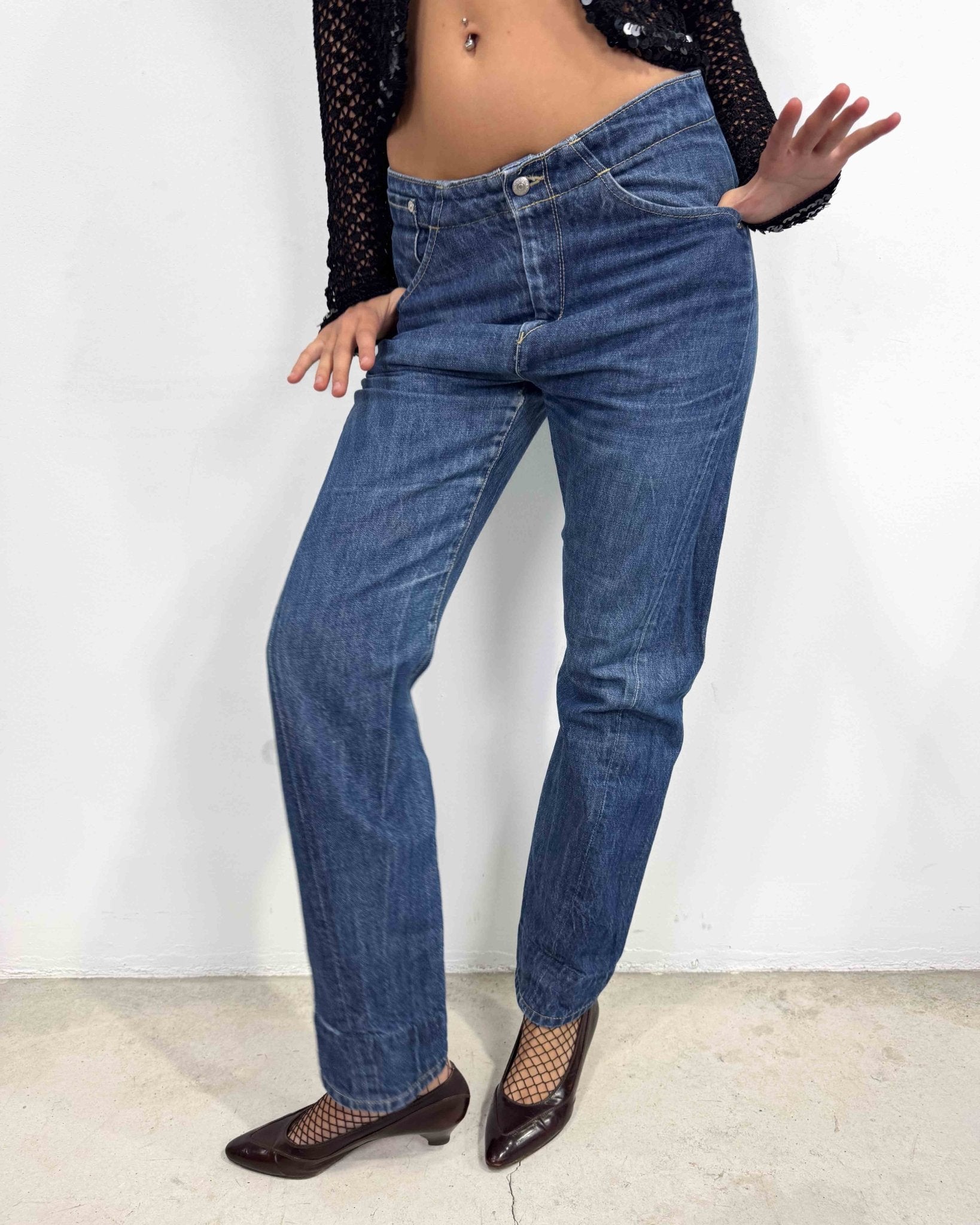 The Adara jeans by Levis - rig vert