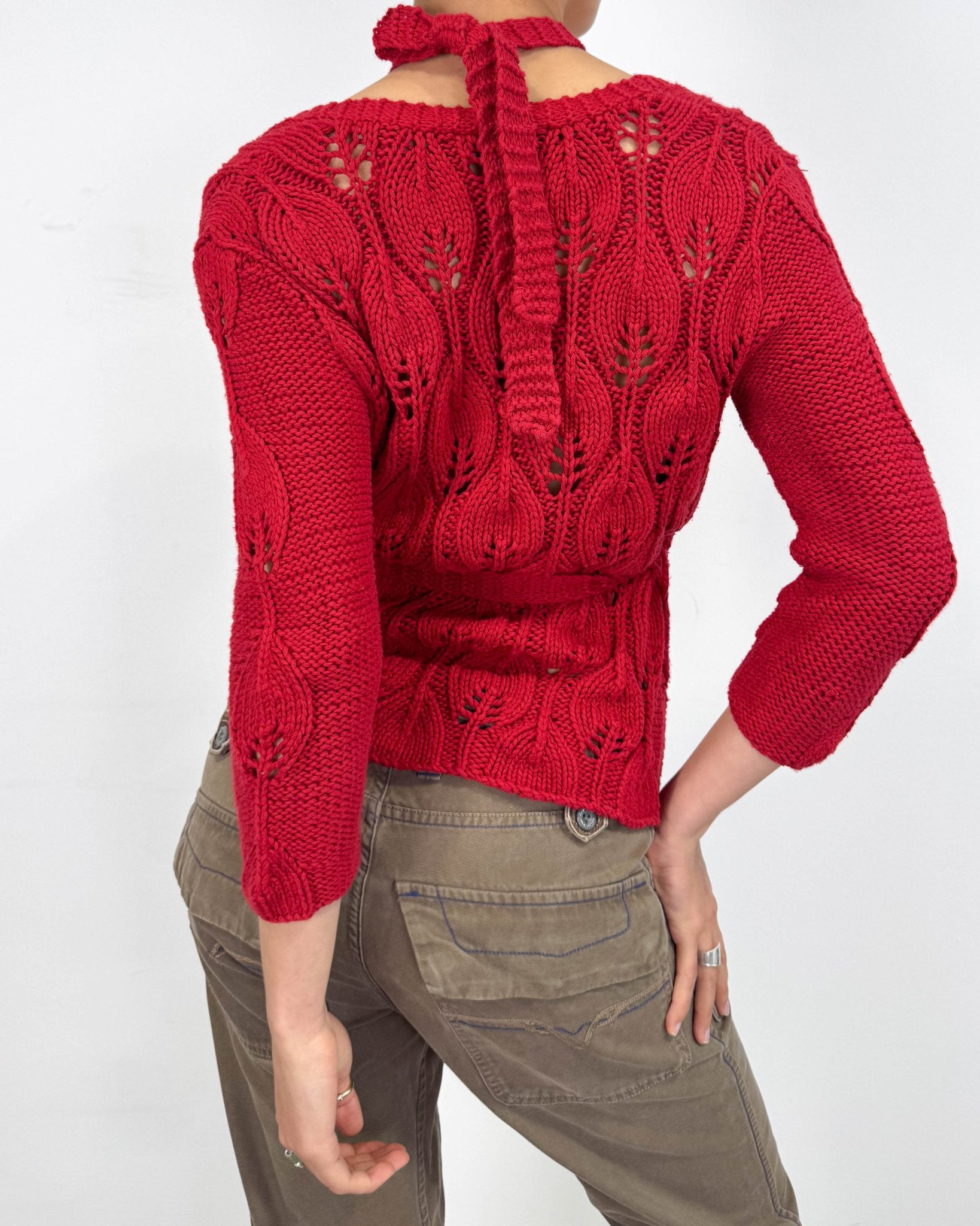 The Adelaida cardigan - rig vert