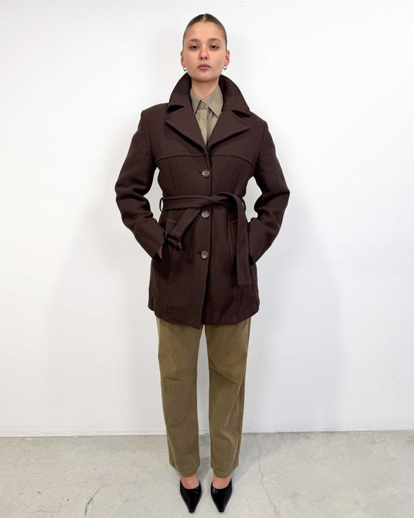 The Agatha coat - rig vert