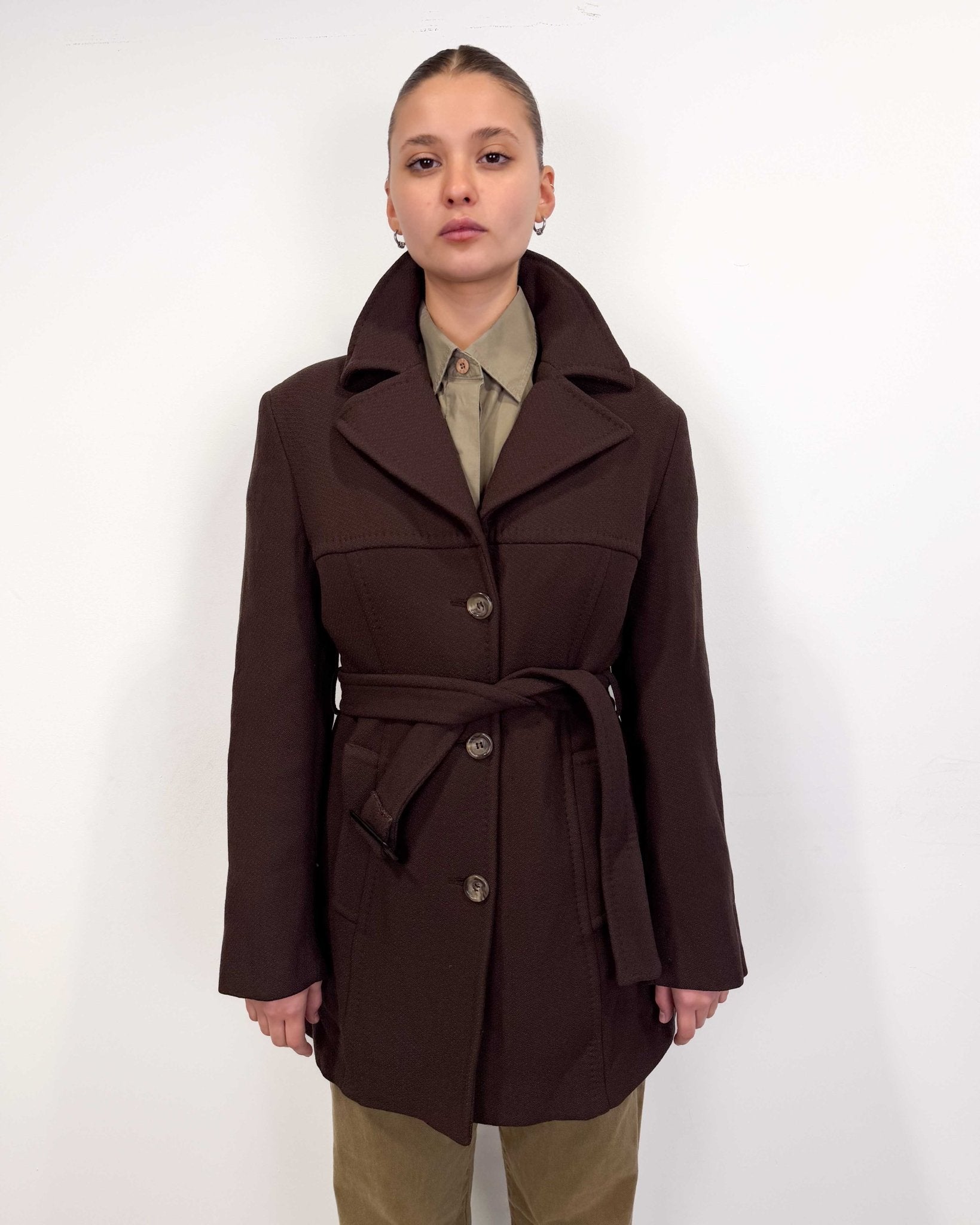 The Agatha coat - rig vert