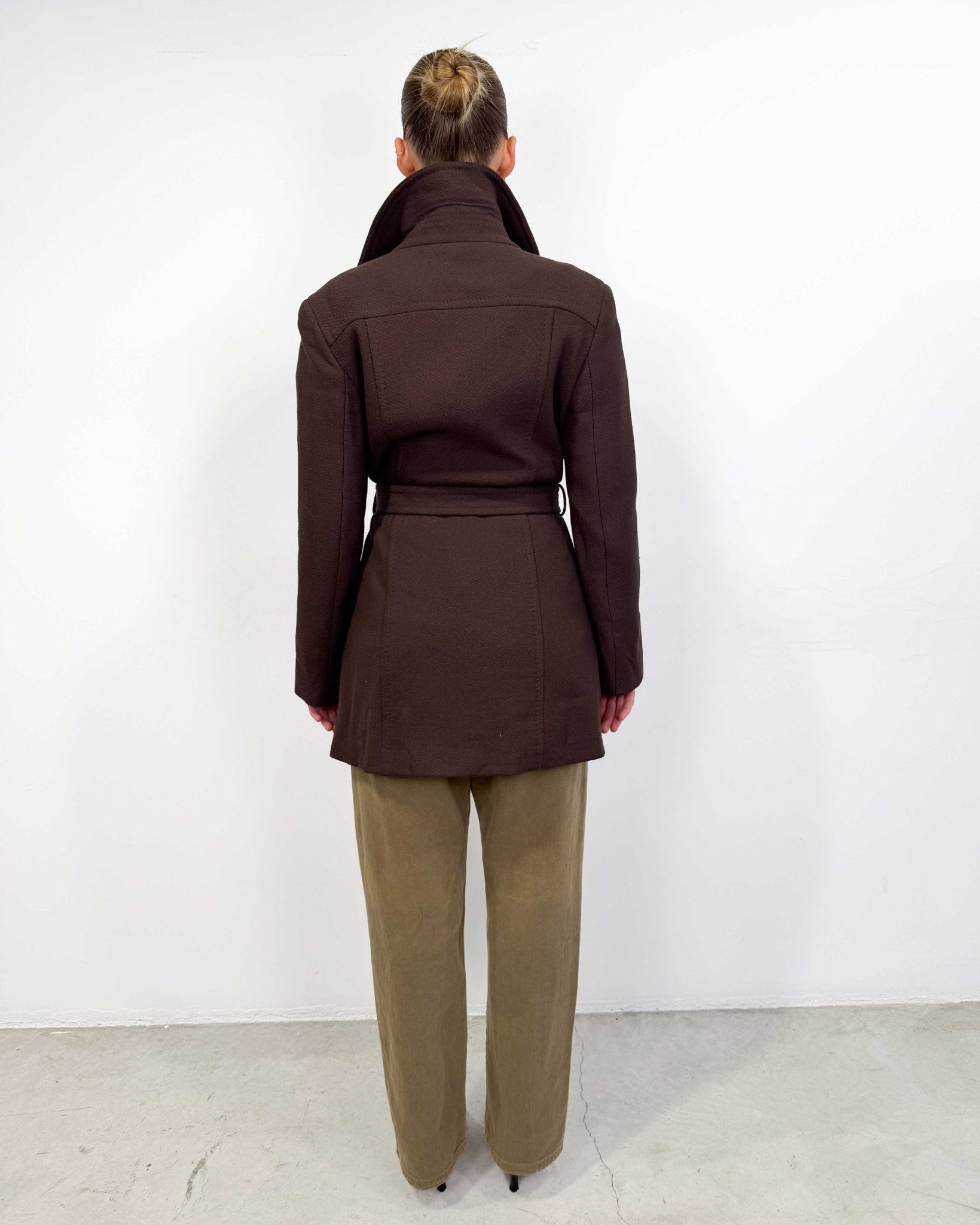 The Agatha coat - rig vert