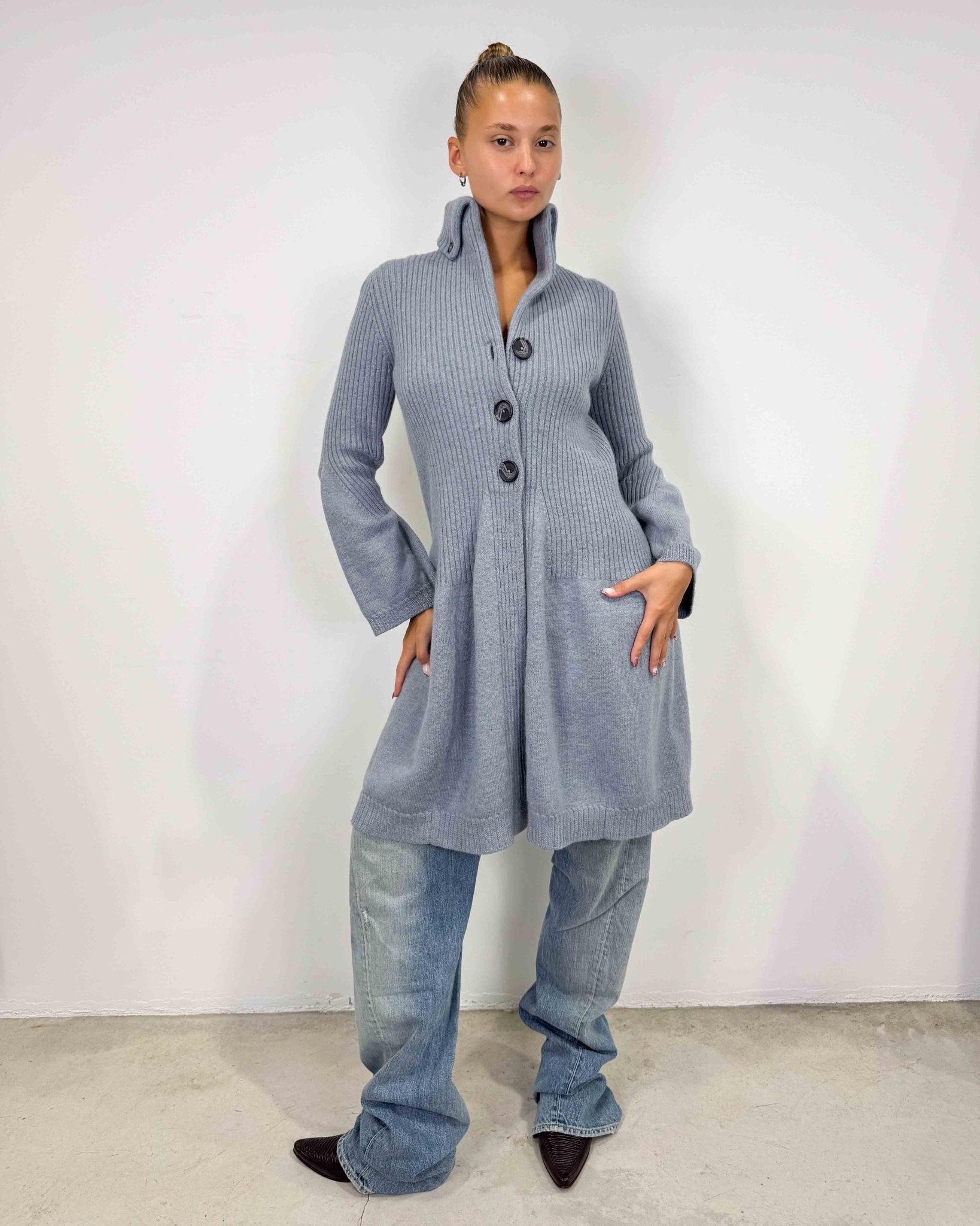 The Ahlani cardigan - rig vert