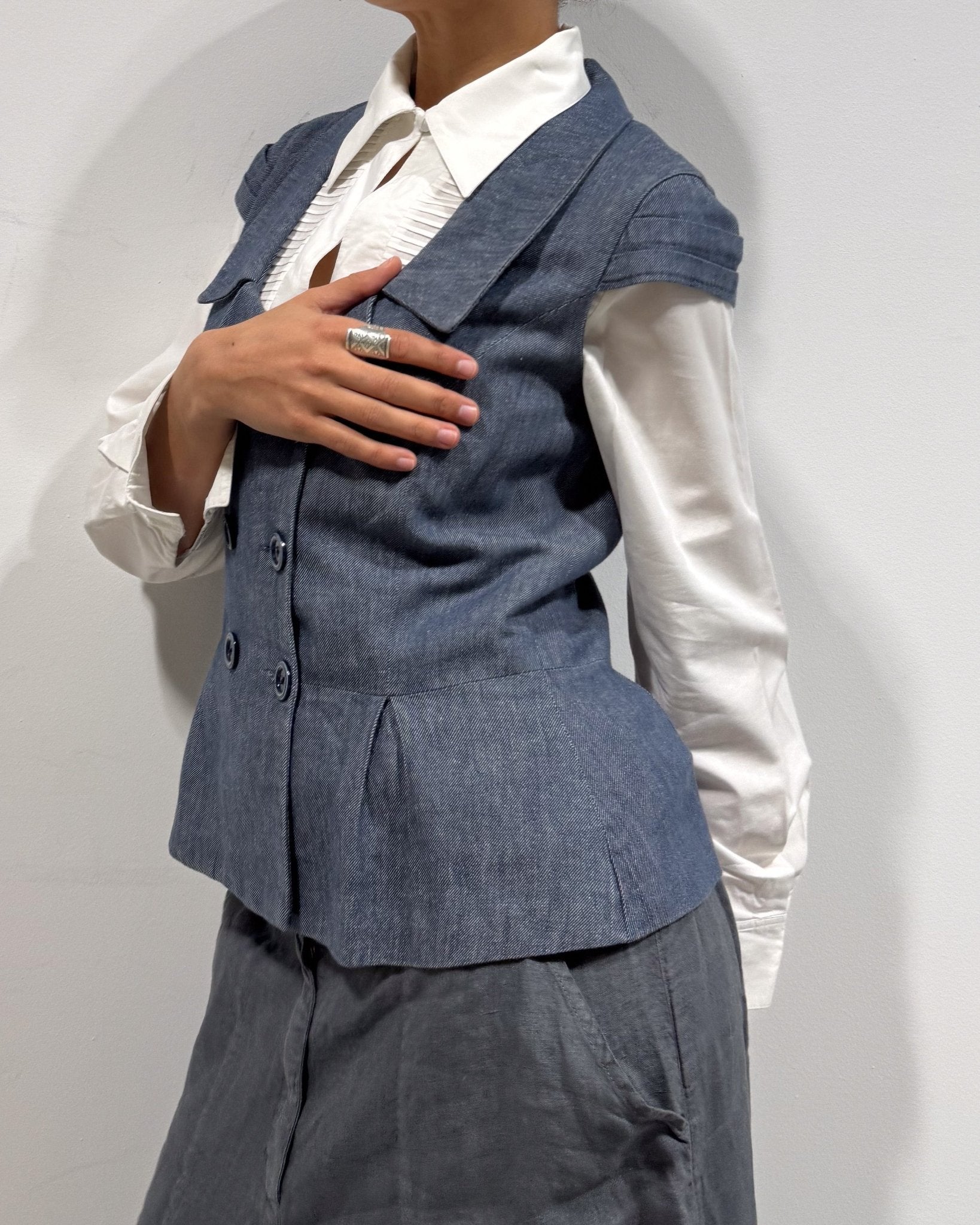 The Alicia vest - rig vert