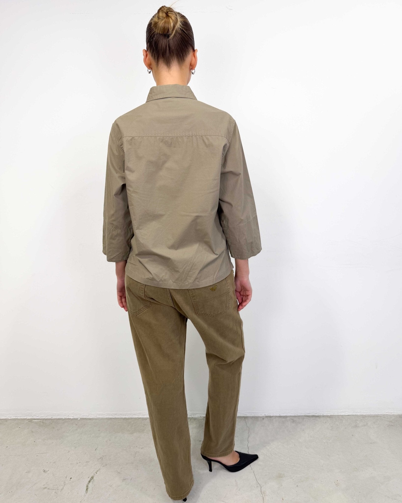 The Aline pants - rig vert