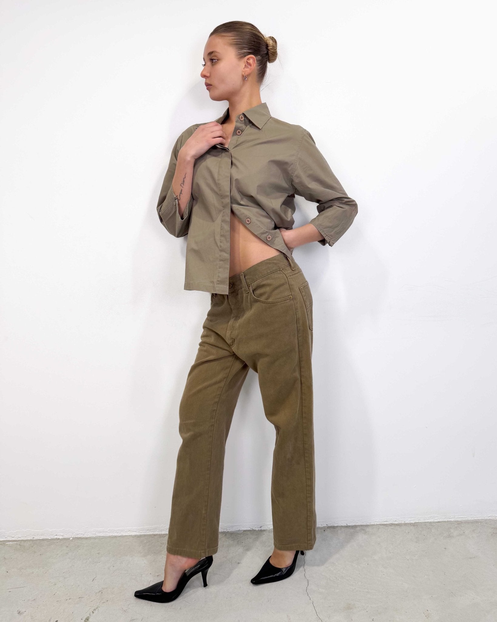 The Aline pants - rig vert