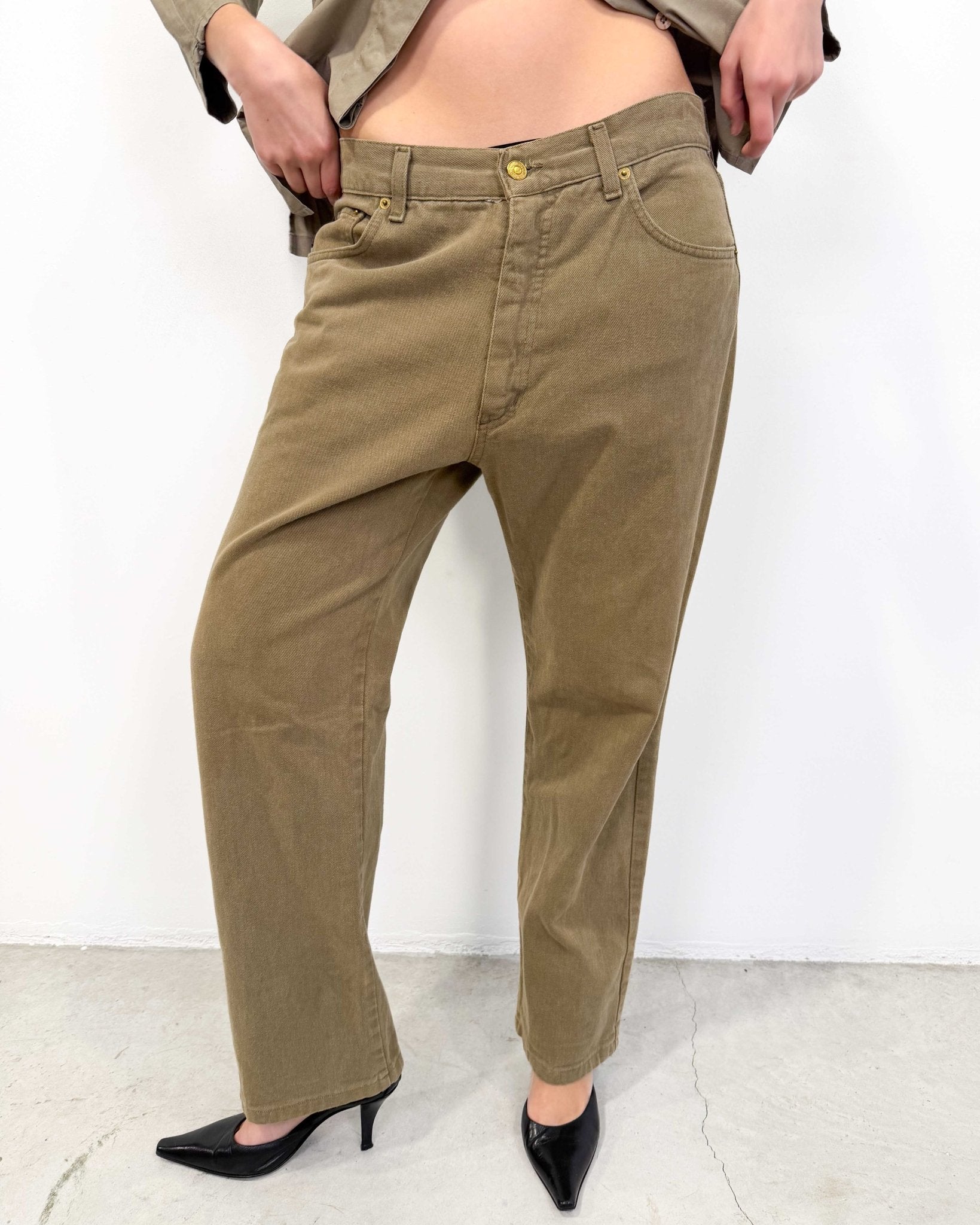 The Aline pants - rig vert