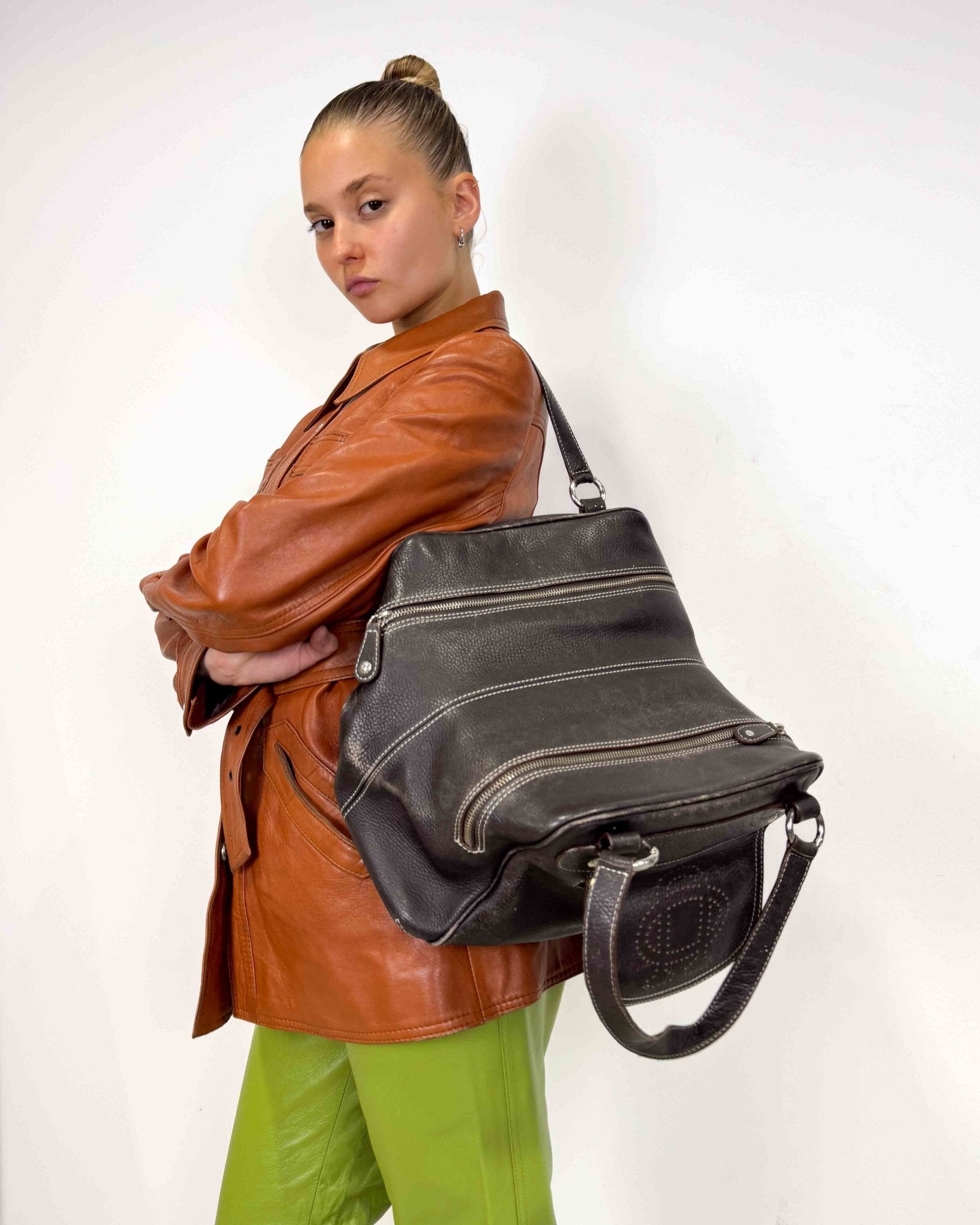 The Alma bag - rig vert