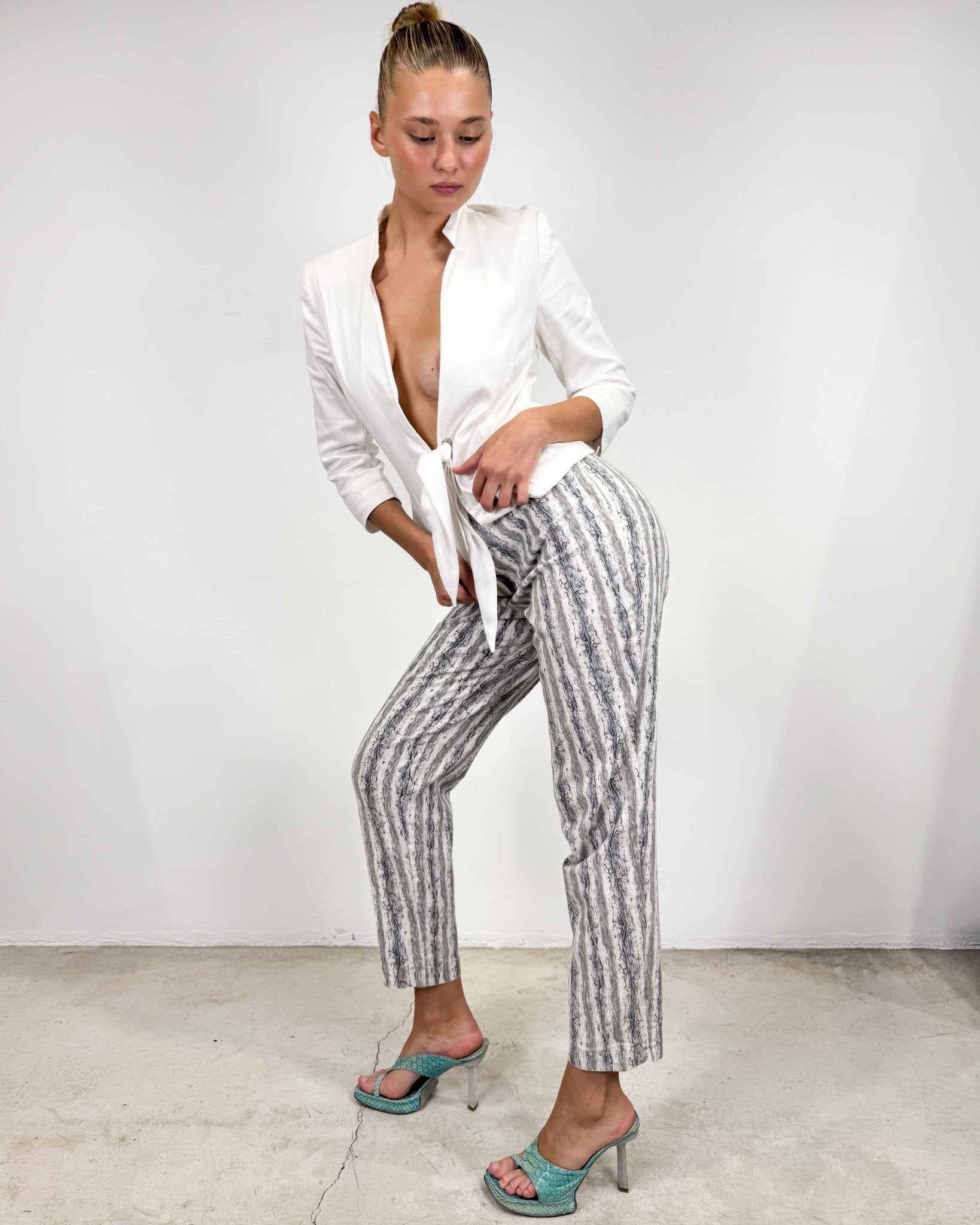 The Alma pants - rig vert