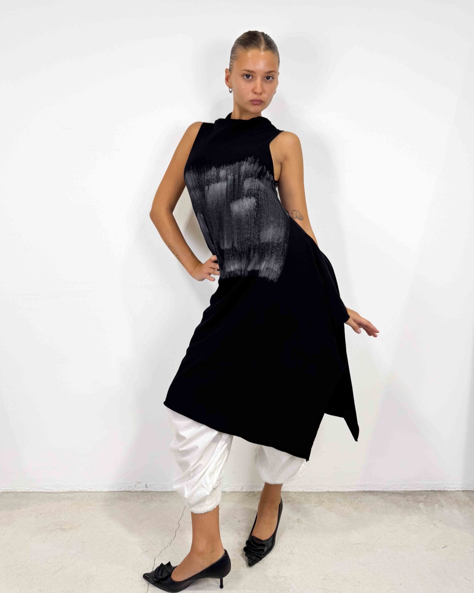 The Amani dress by Sarah Pacini - rig vert