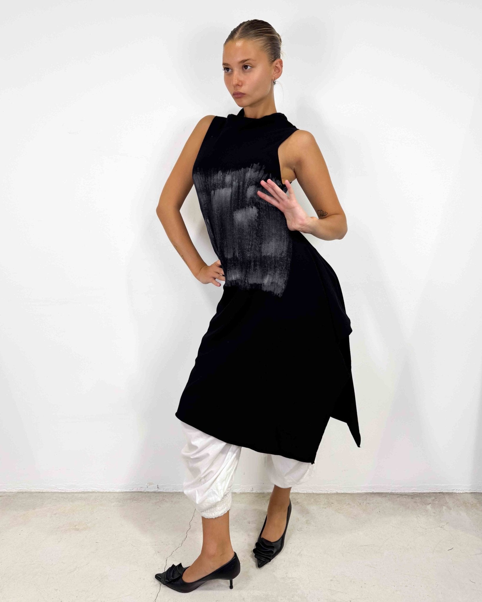 The Amani dress by Sarah Pacini - rig vert