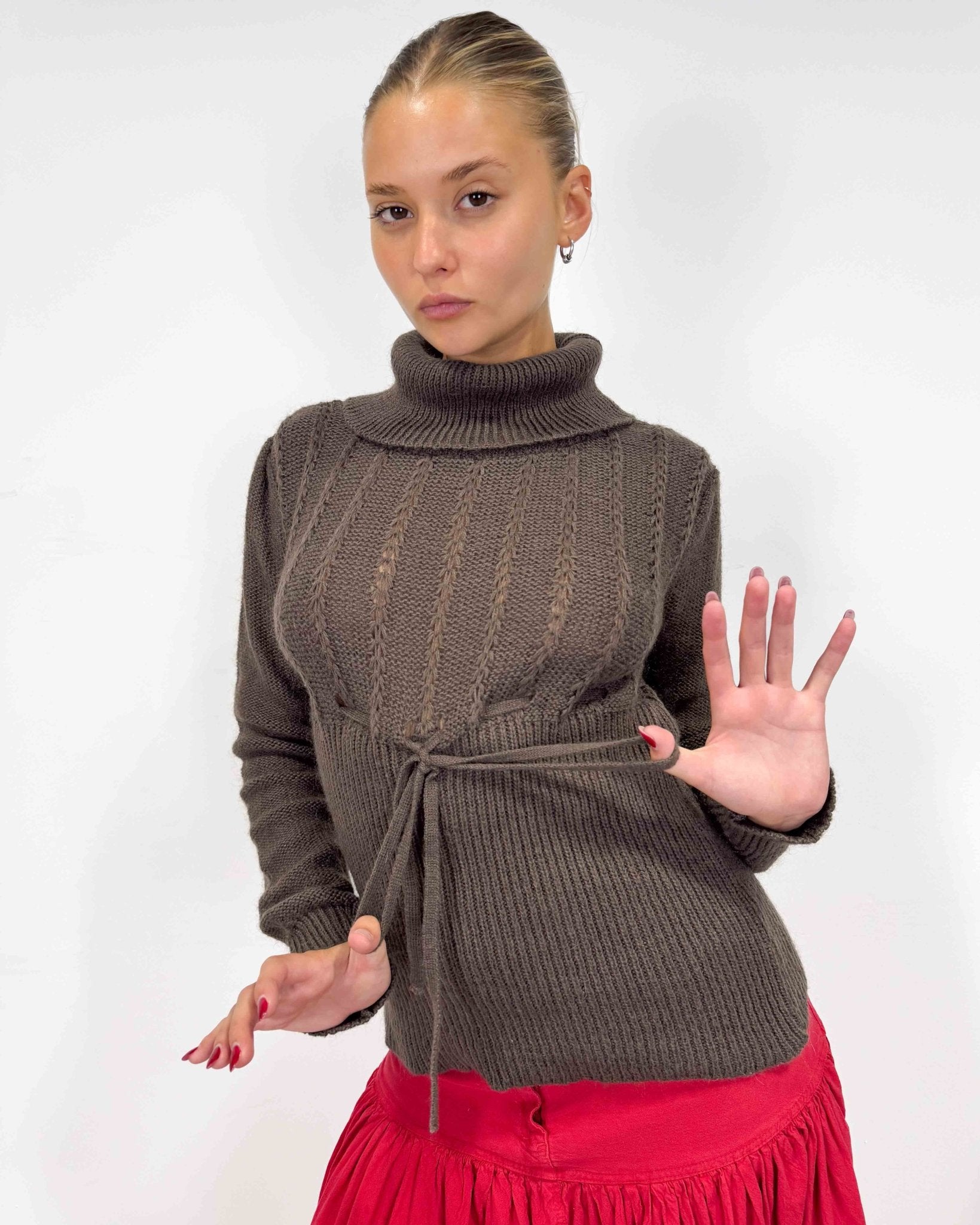 The Ámbar jumper - rig vert