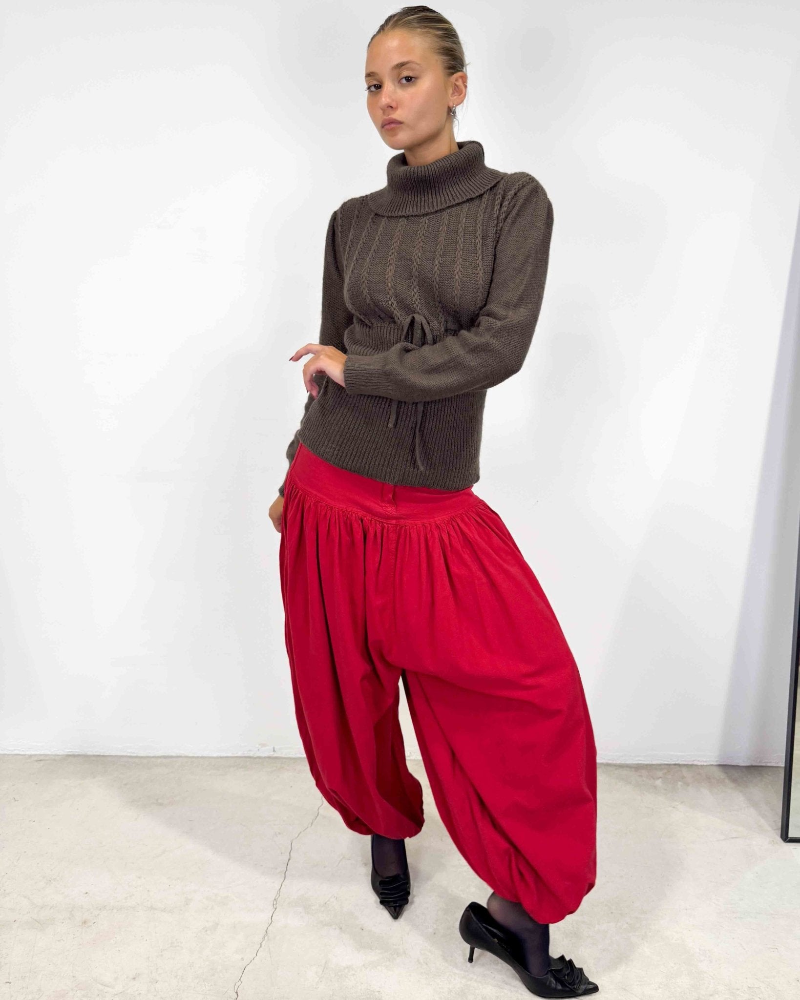 The Ámbar jumper - rig vert