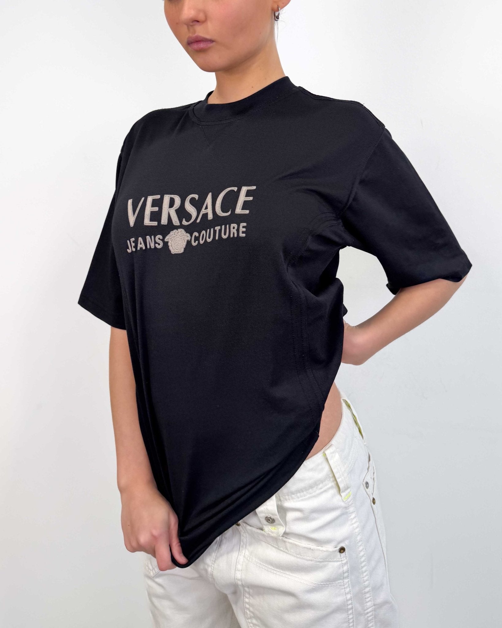 The Ania t-shirt by Versace - rig vert