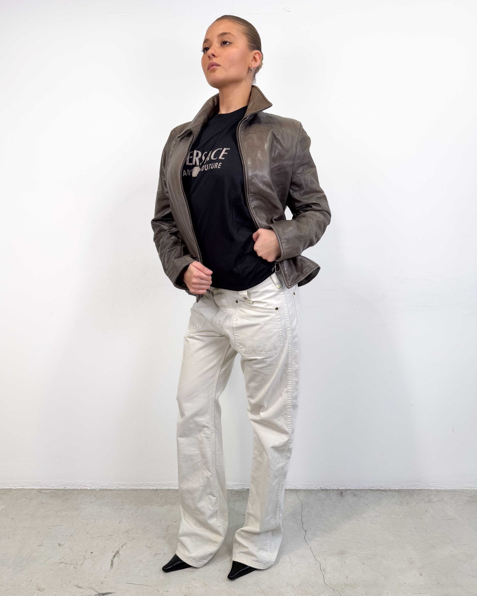 The Ania t-shirt by Versace - rig vert