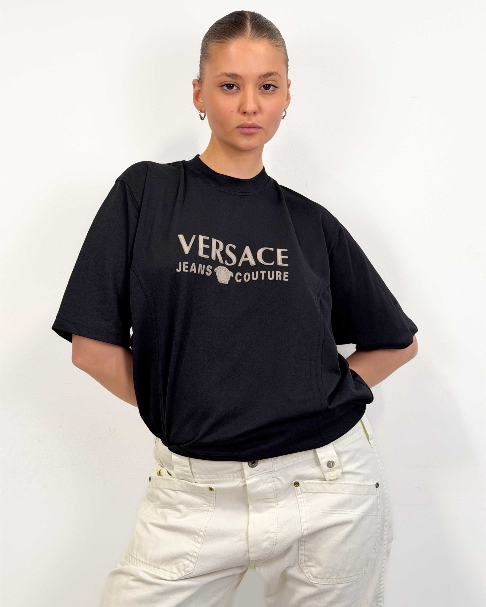 The Ania t-shirt by Versace - rig vert
