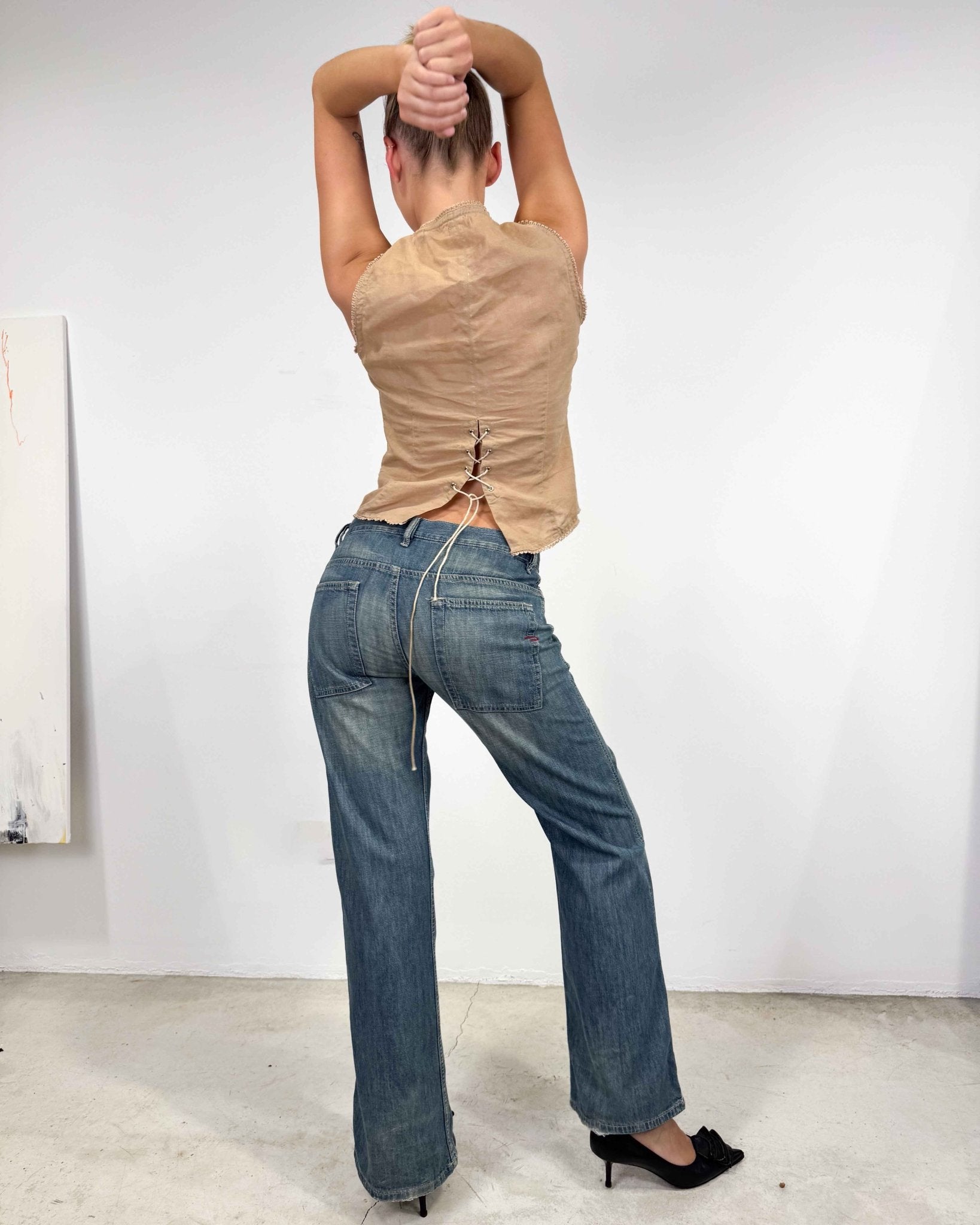 The Anne top - rig vert