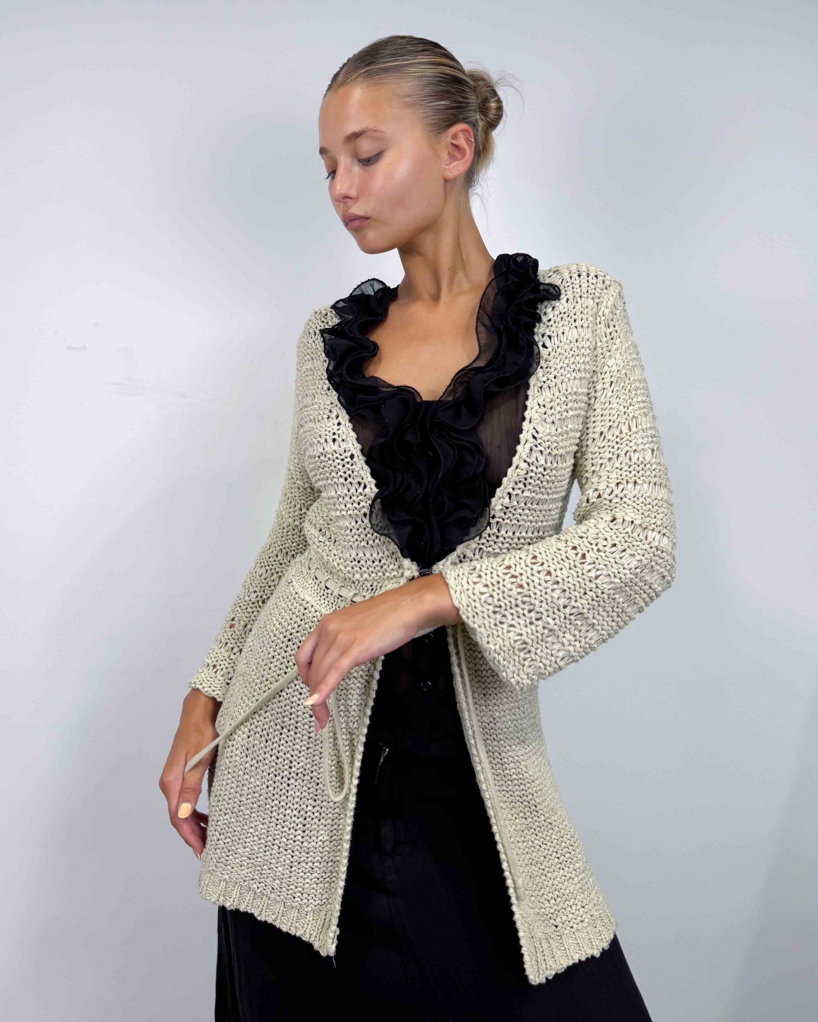 The Ariadne knit - rig vert
