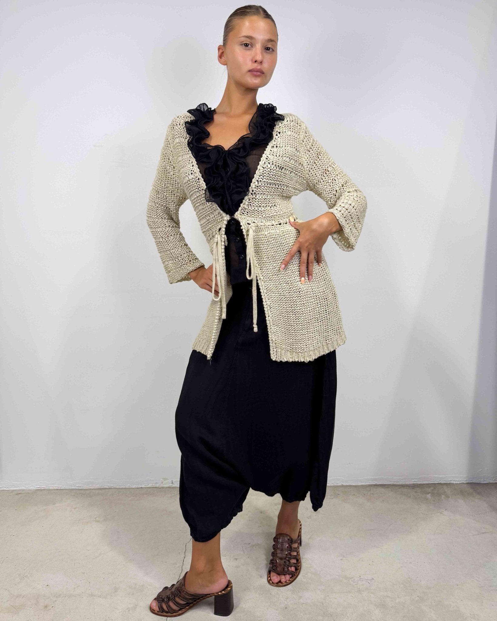 The Ariadne knit - rig vert