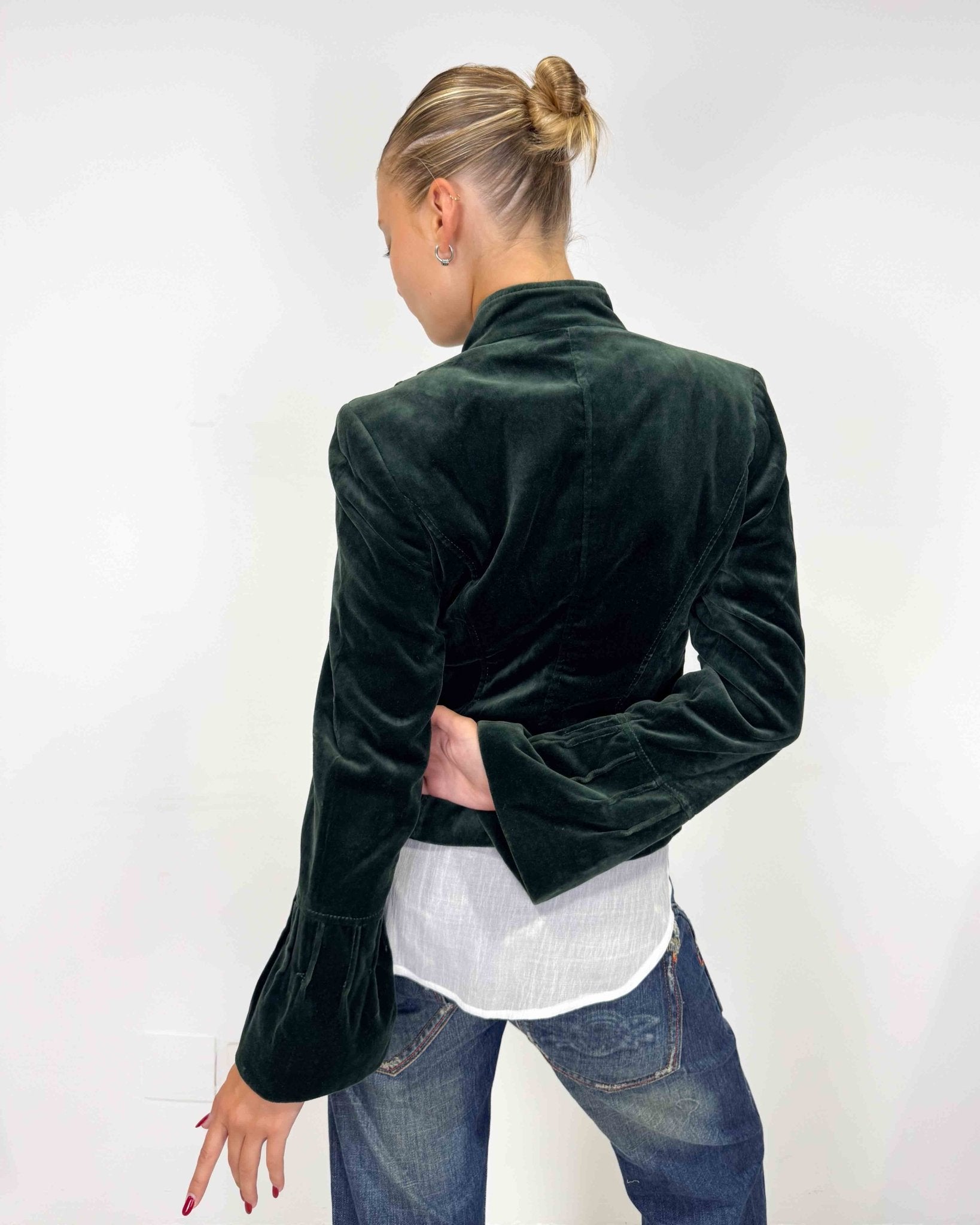 The Ariana blazer - rig vert