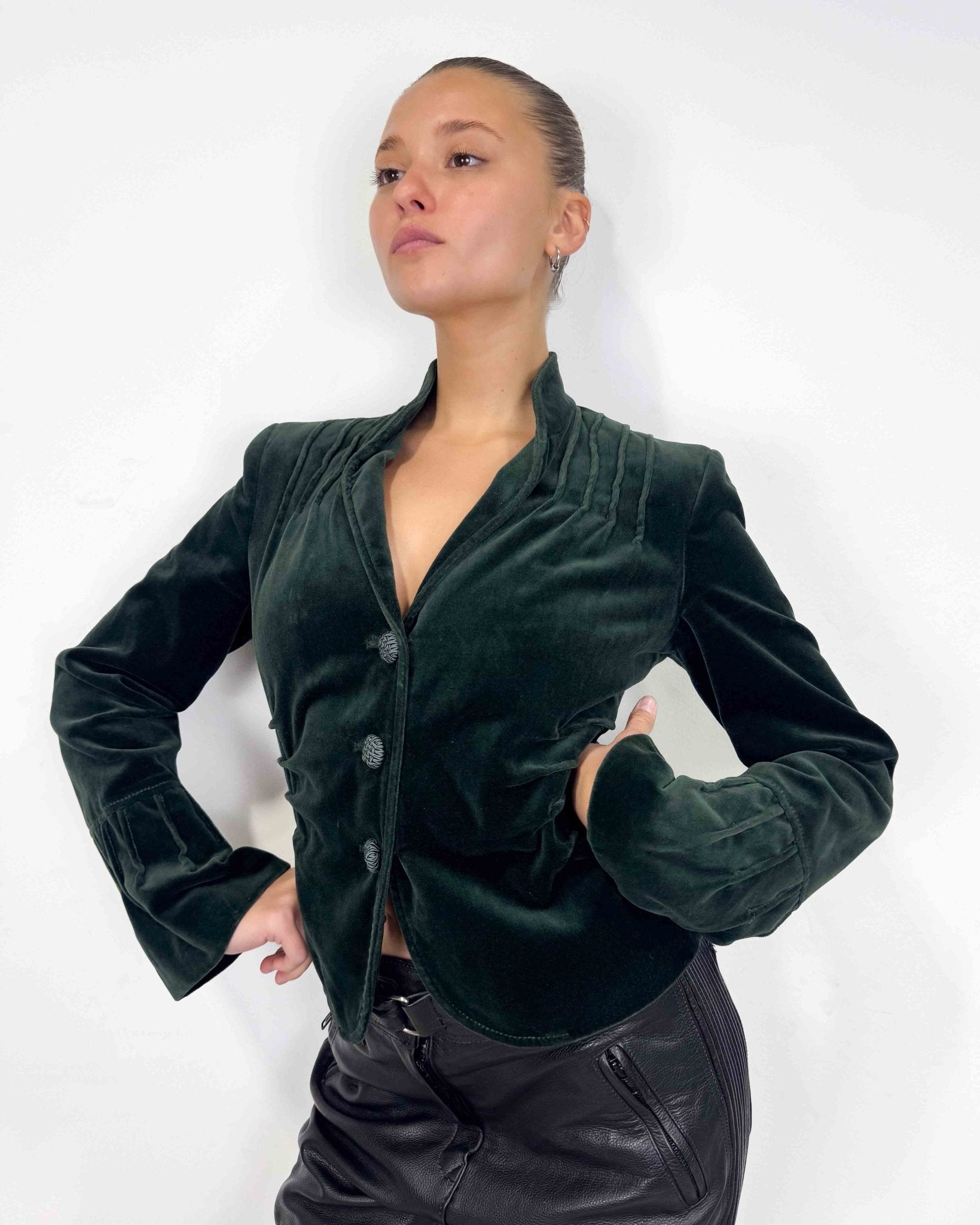 The Ariana blazer - rig vert