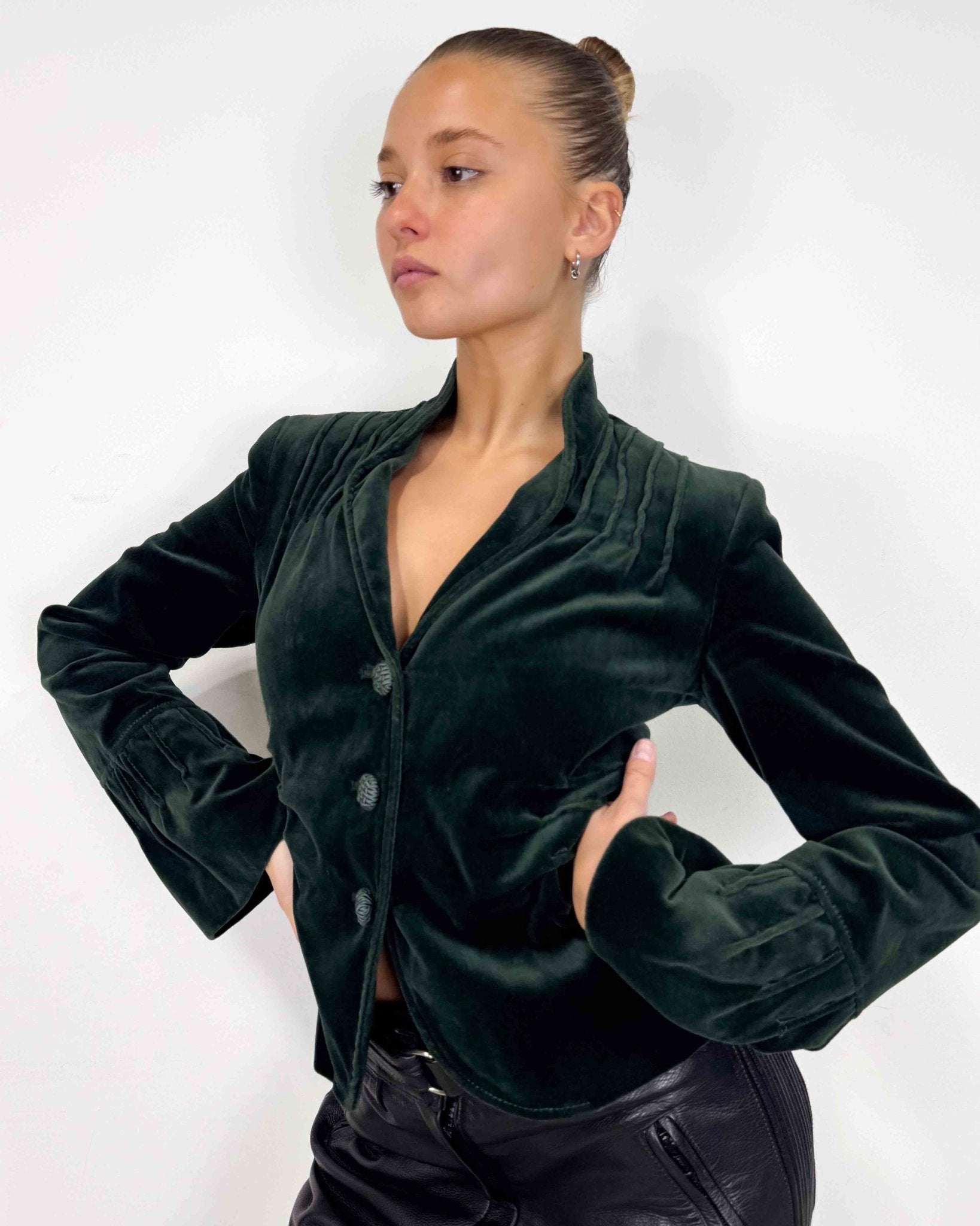 The Ariana blazer - rig vert