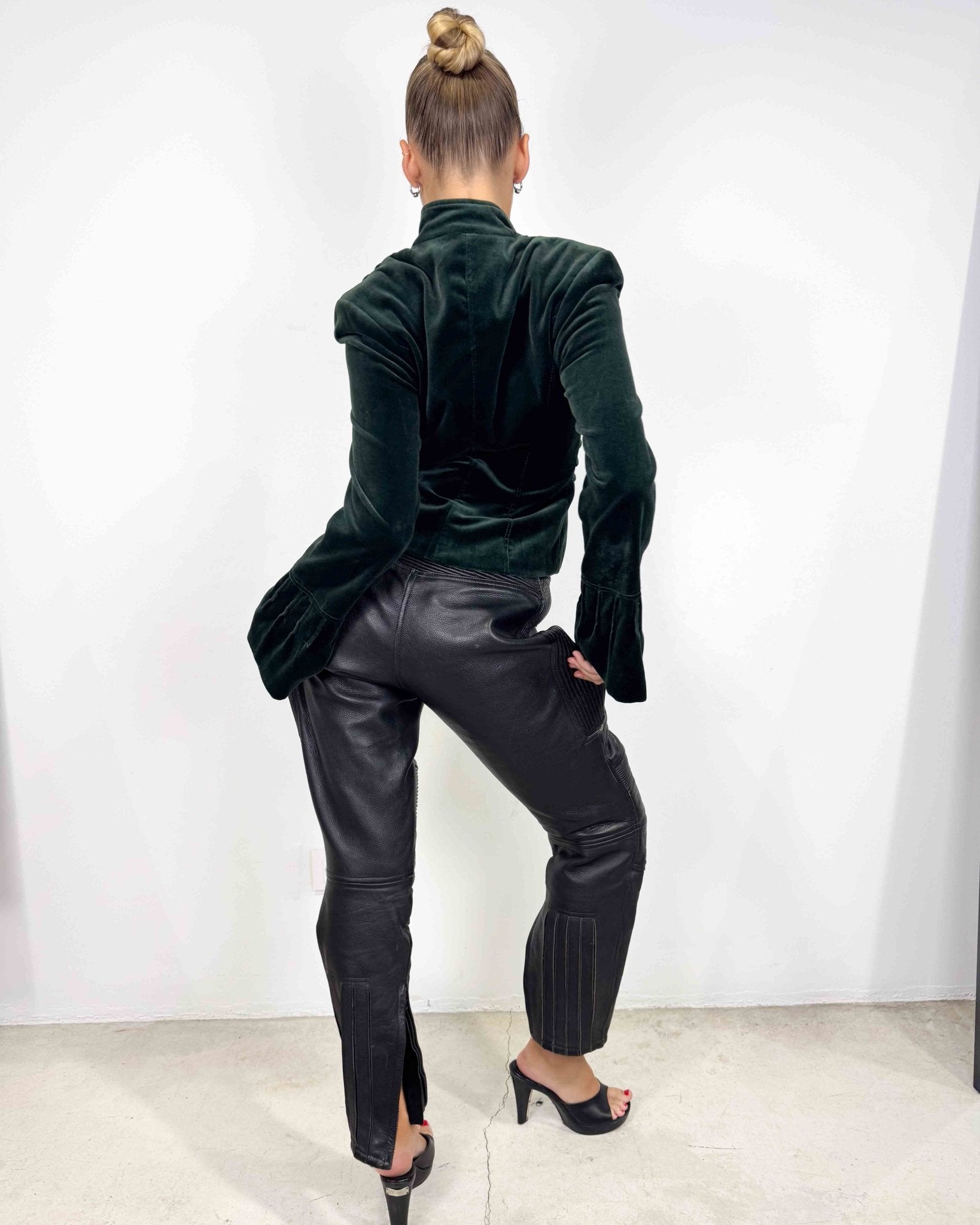 The Ariana blazer - rig vert