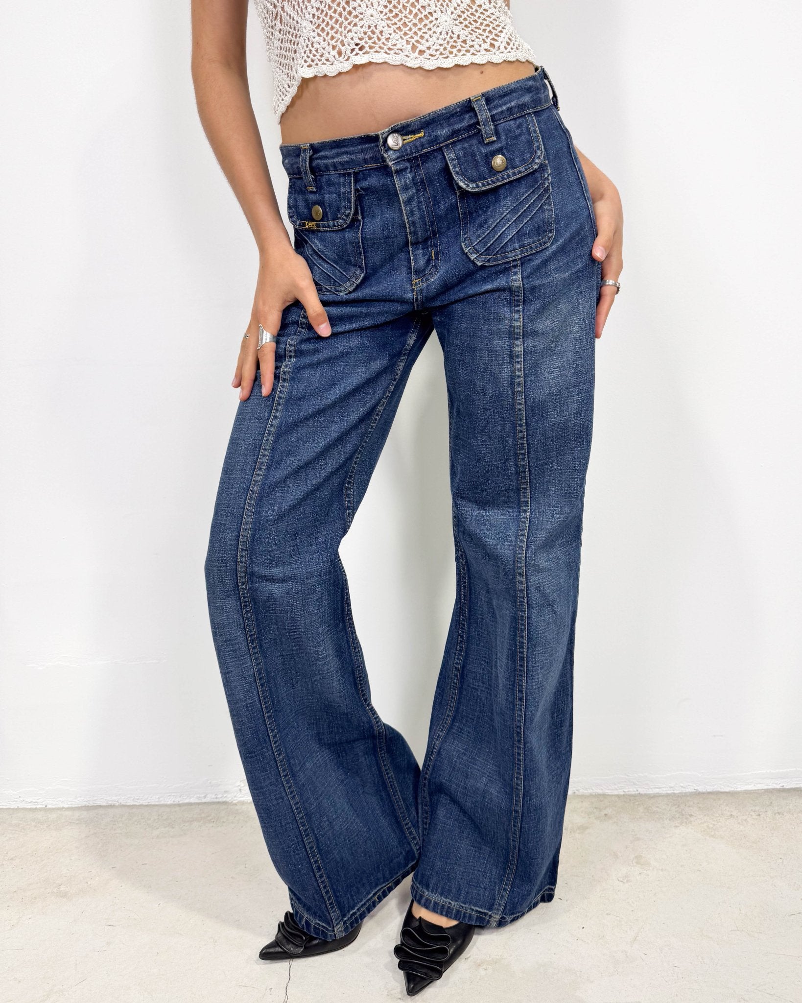The Arietti pants - rig vert