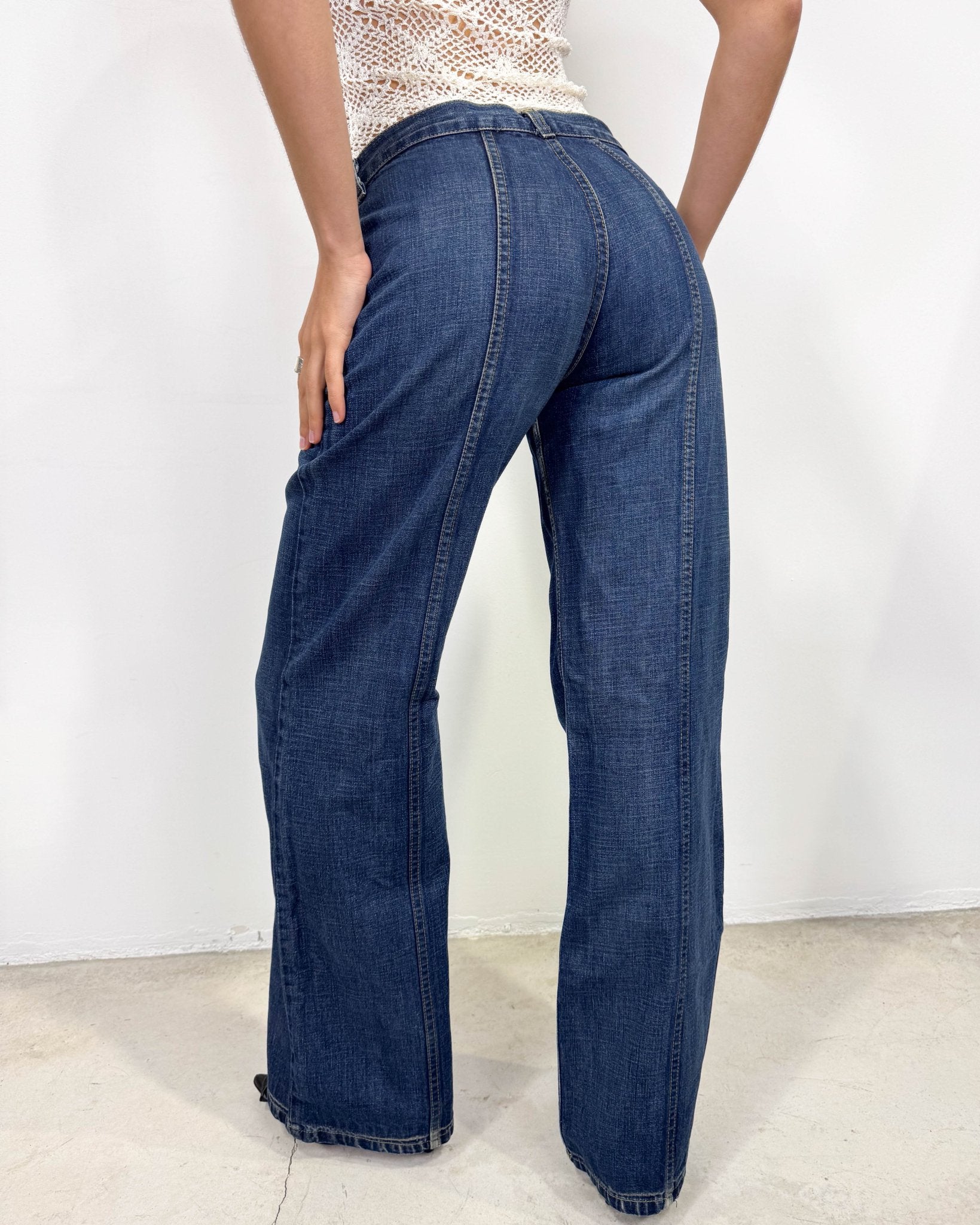 The Arietti pants - rig vert
