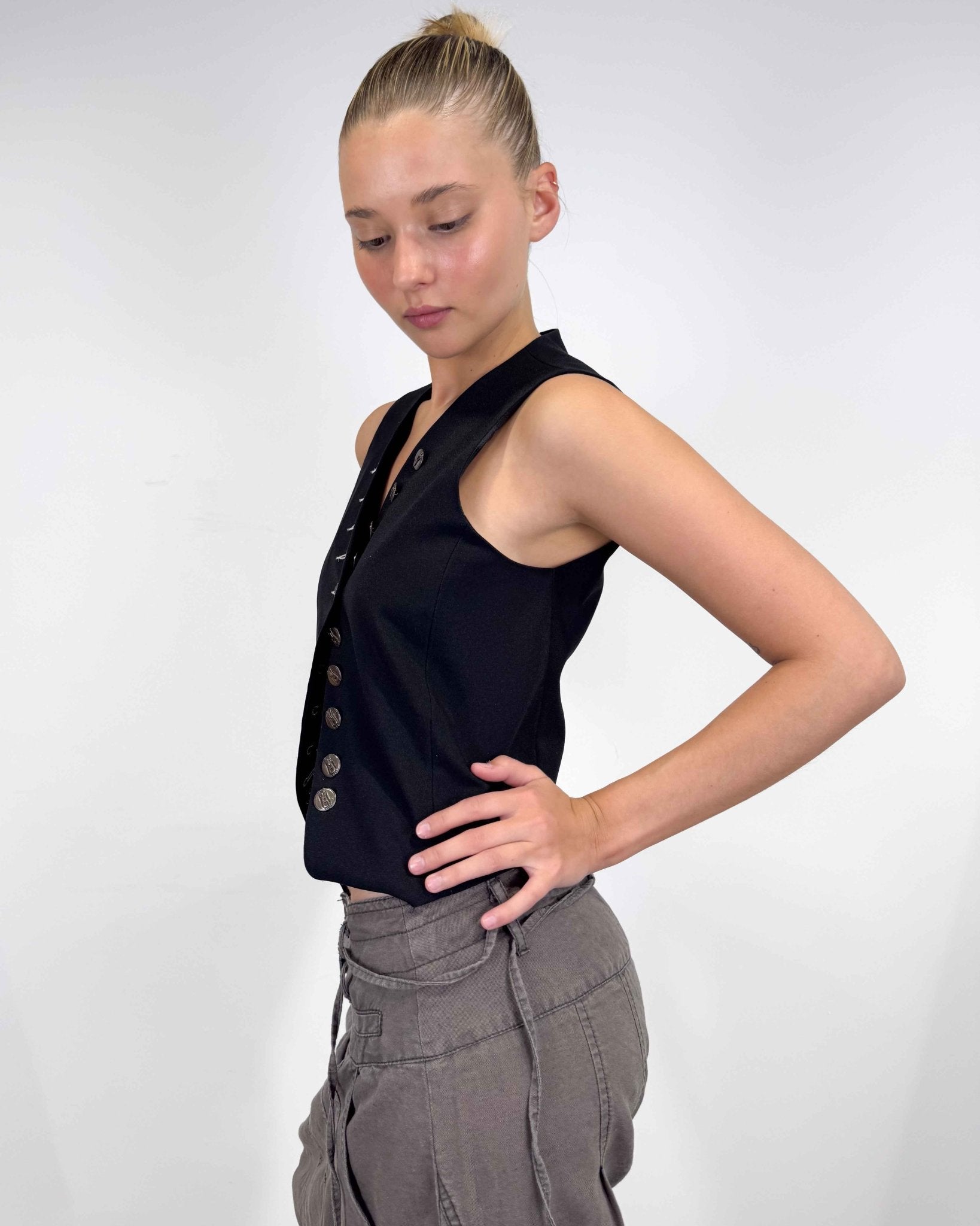 The Arlette vest - rig vert