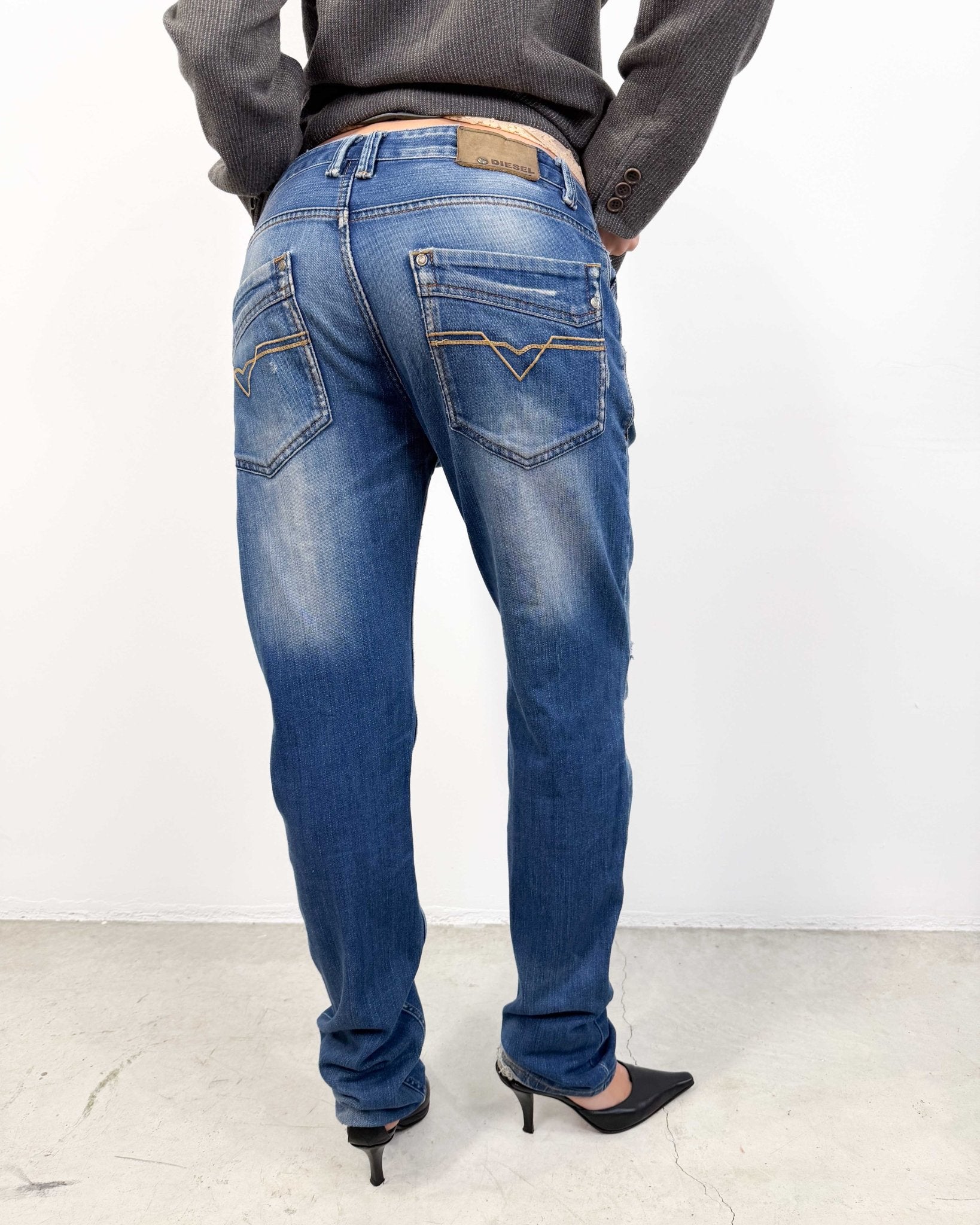 The Audrey jeans by Diesel - rig vert