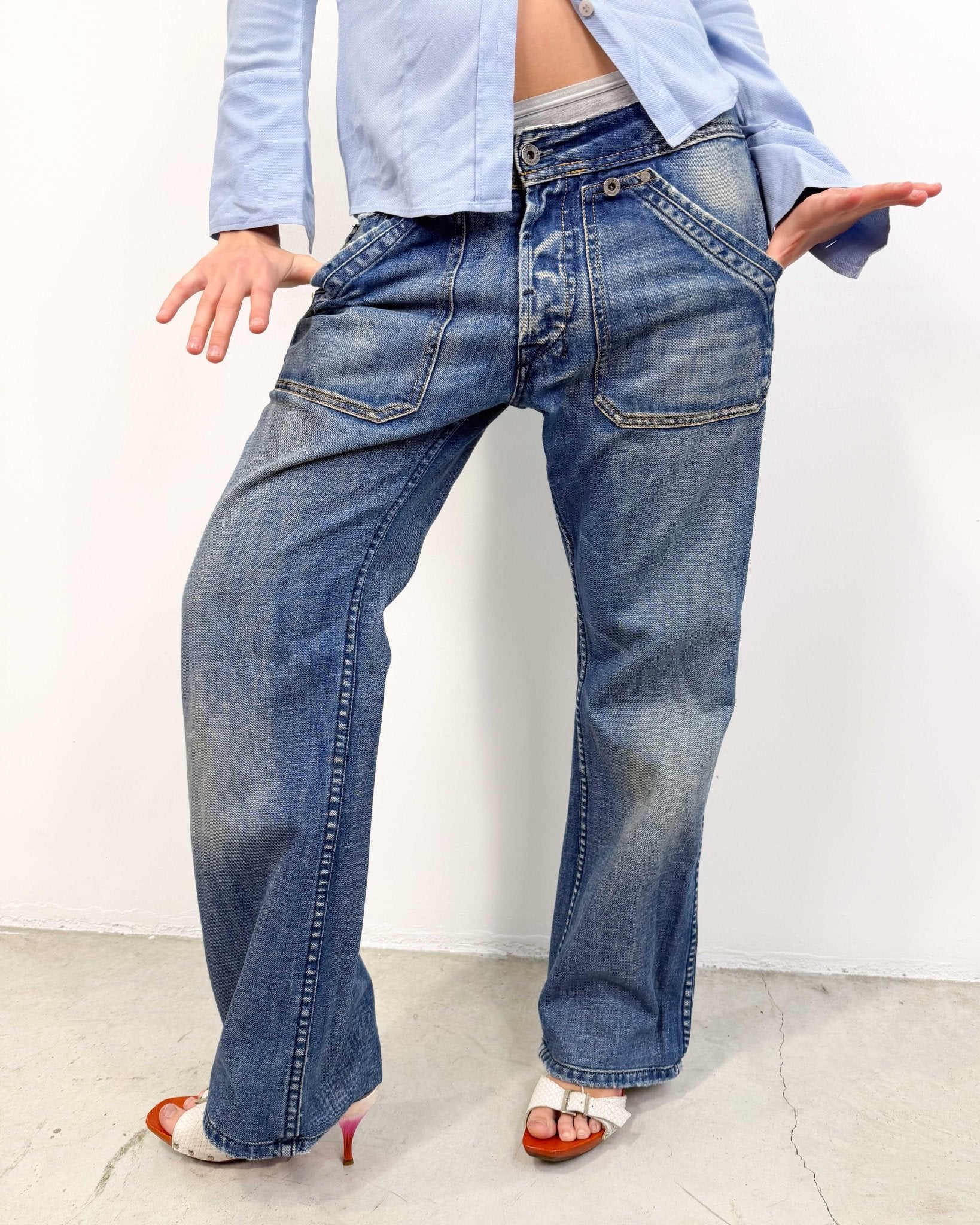 The Bailey jeans by Diesel - rig vert